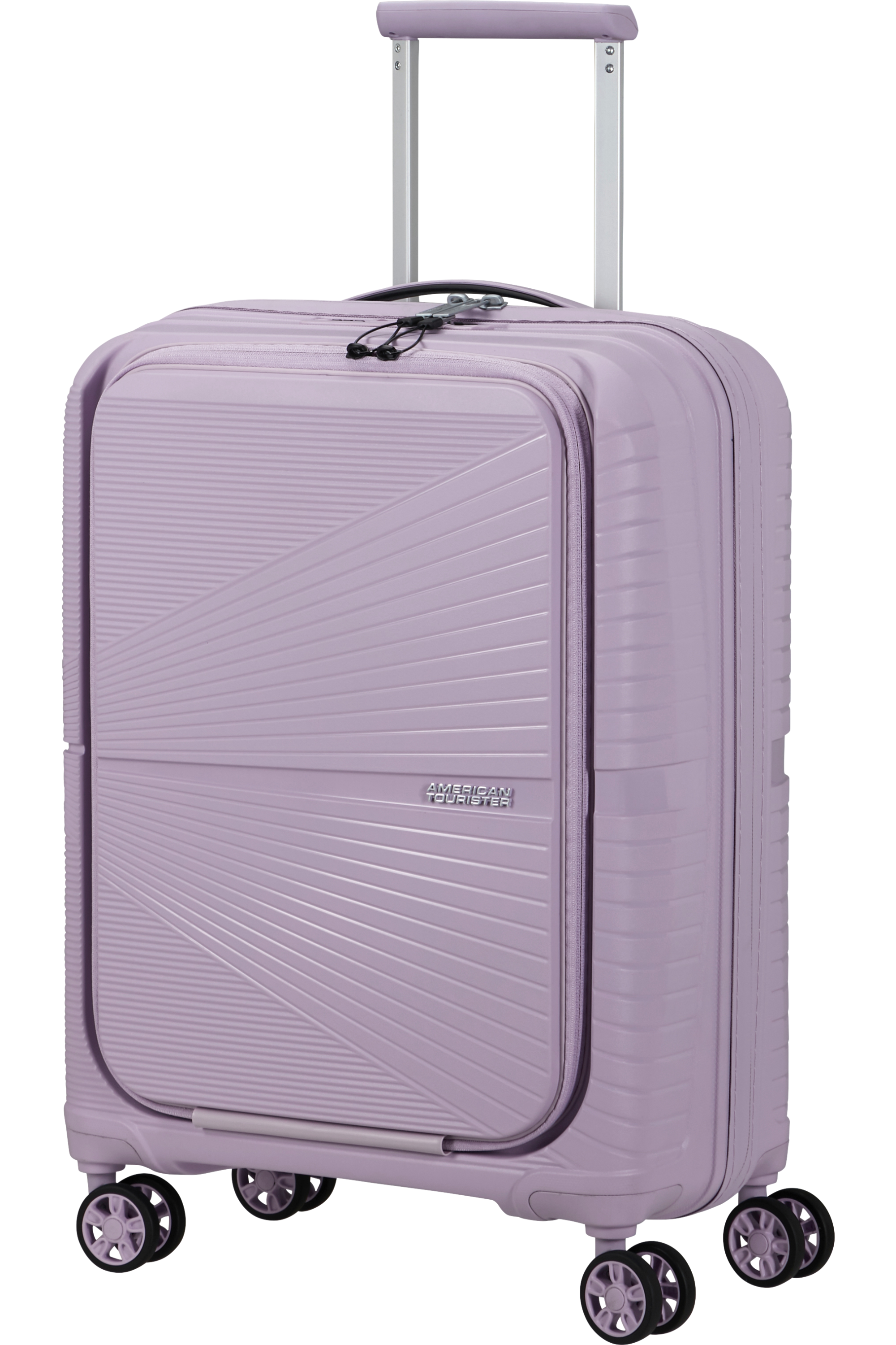 American Tourister AIRCONIC 4w Trolley S Frontloader 15.6", Stormy Lilac – Produktansicht 2