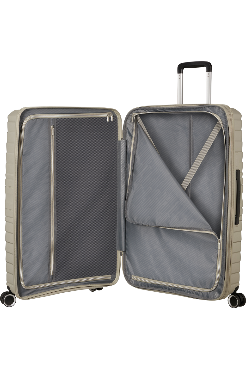 American Tourister FLYTWIST Trolley L, Sandstone – Produktansicht 3