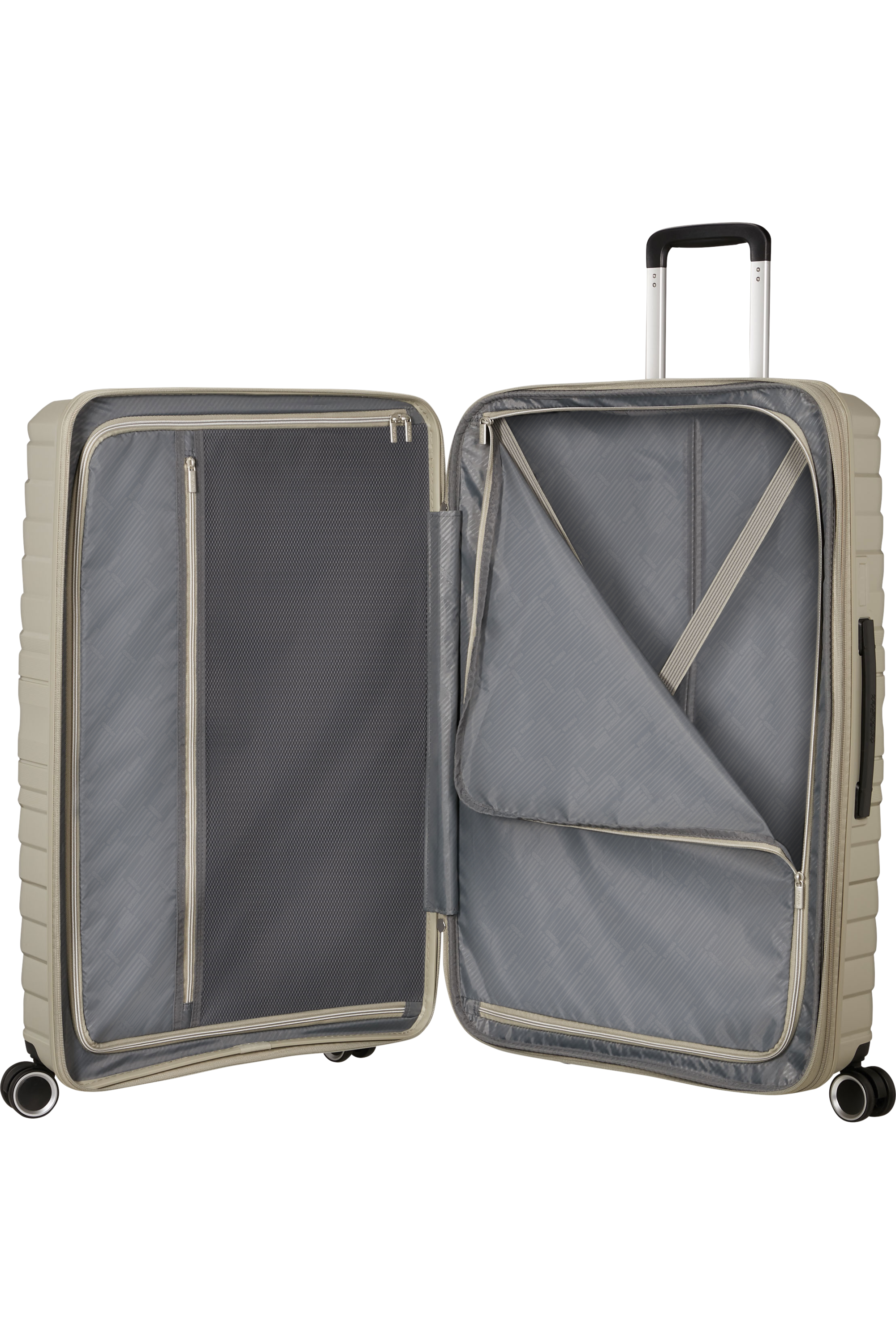 American Tourister FLYTWIST Trolley L, Sandstone – Produktansicht 3