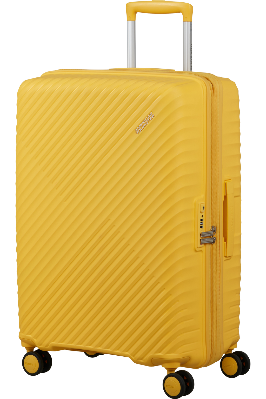 American Tourister DIABLAST Trolley M, Digital Yellow – Produktansicht 2