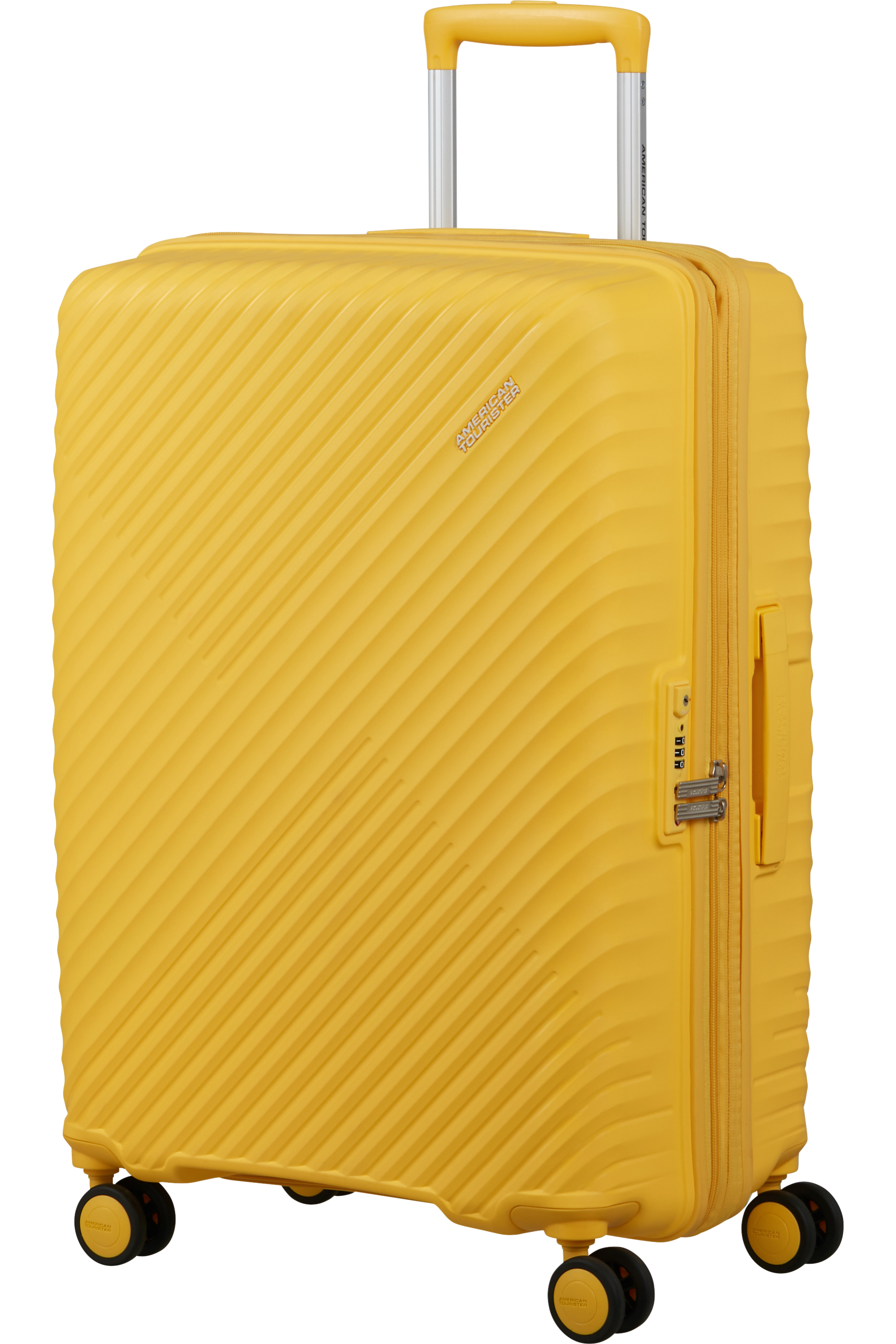 American Tourister DIABLAST Trolley M, Digital Yellow – Produktansicht 2
