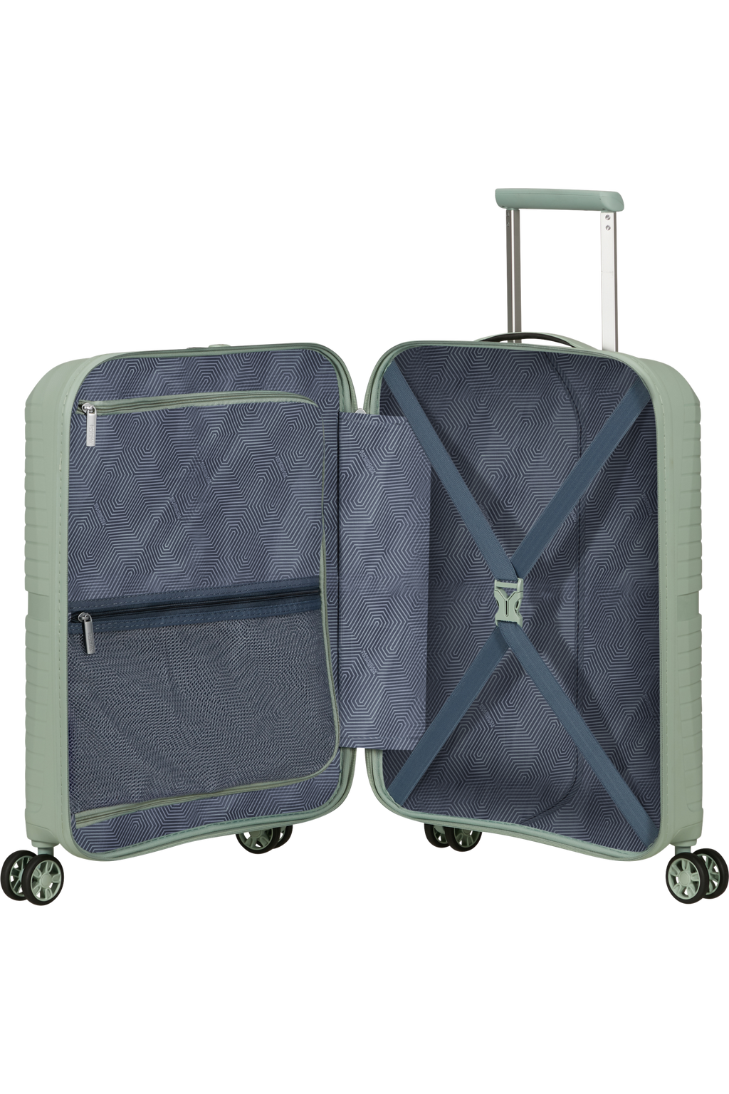 American Tourister AIRCONIC 4w Trolley S, Saturn Sage – Produktansicht 3