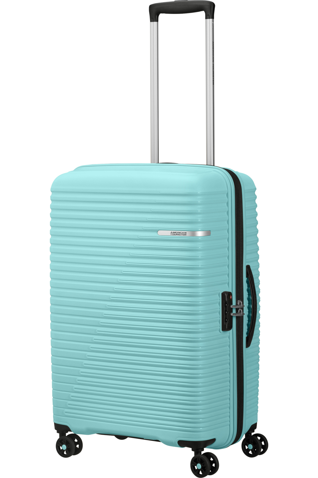 American Tourister LIFTOFF Trolley M, Summer Blue – Produktansicht 6