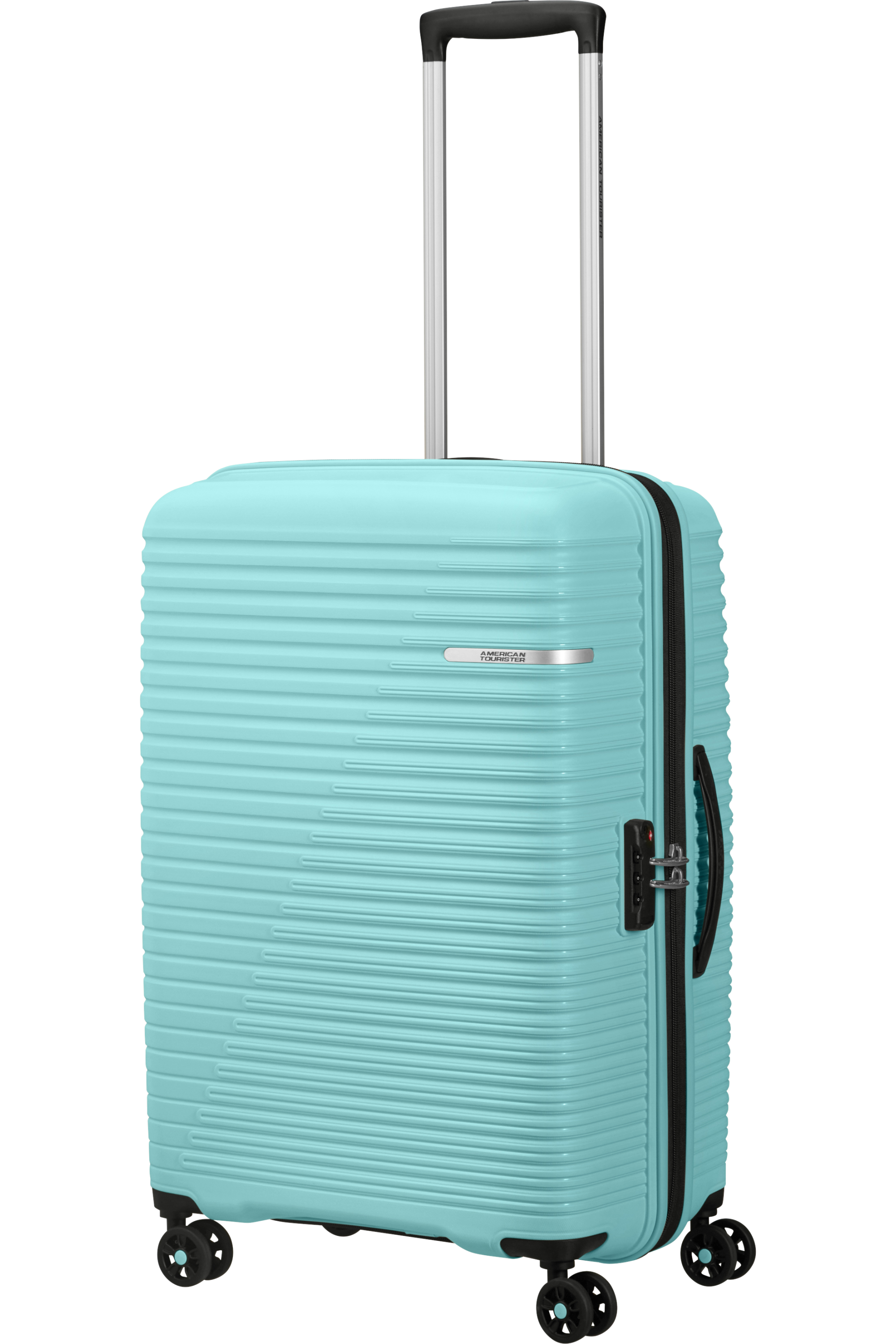 American Tourister LIFTOFF Trolley M, Summer Blue – Produktansicht 6