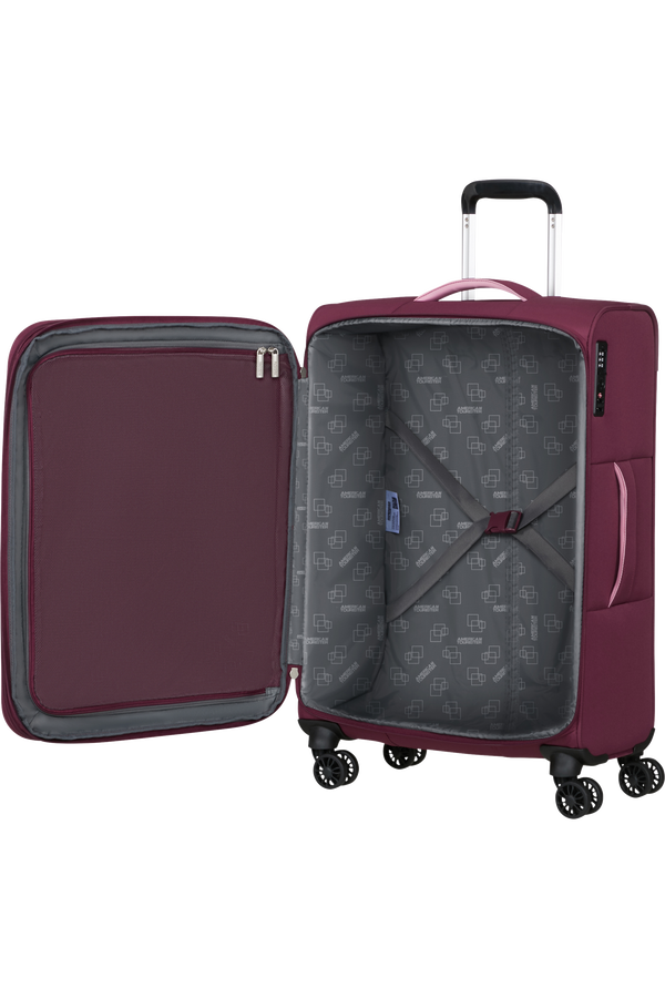 American Tourister CLOUDRIDER Trolley M, Iced Berry – Produktansicht 3