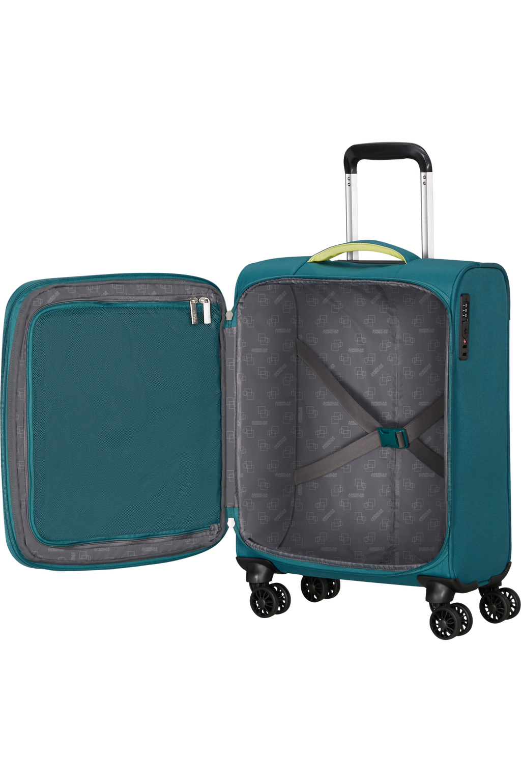 American Tourister CLOUDRIDER Trolley S, Misty Teal – Produktansicht 3