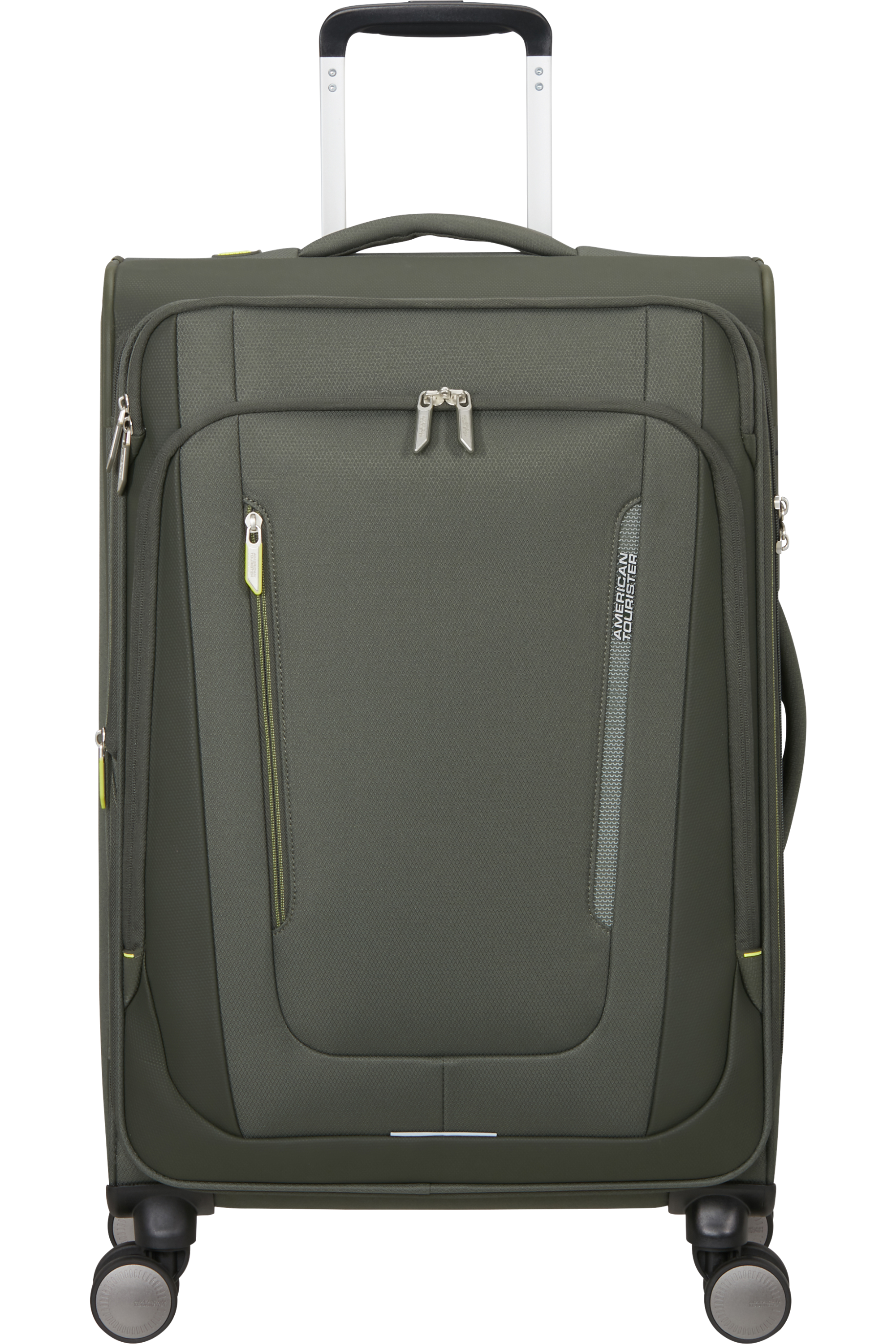 American Tourister WANDERLITE Trolley M, Dark Khaki
