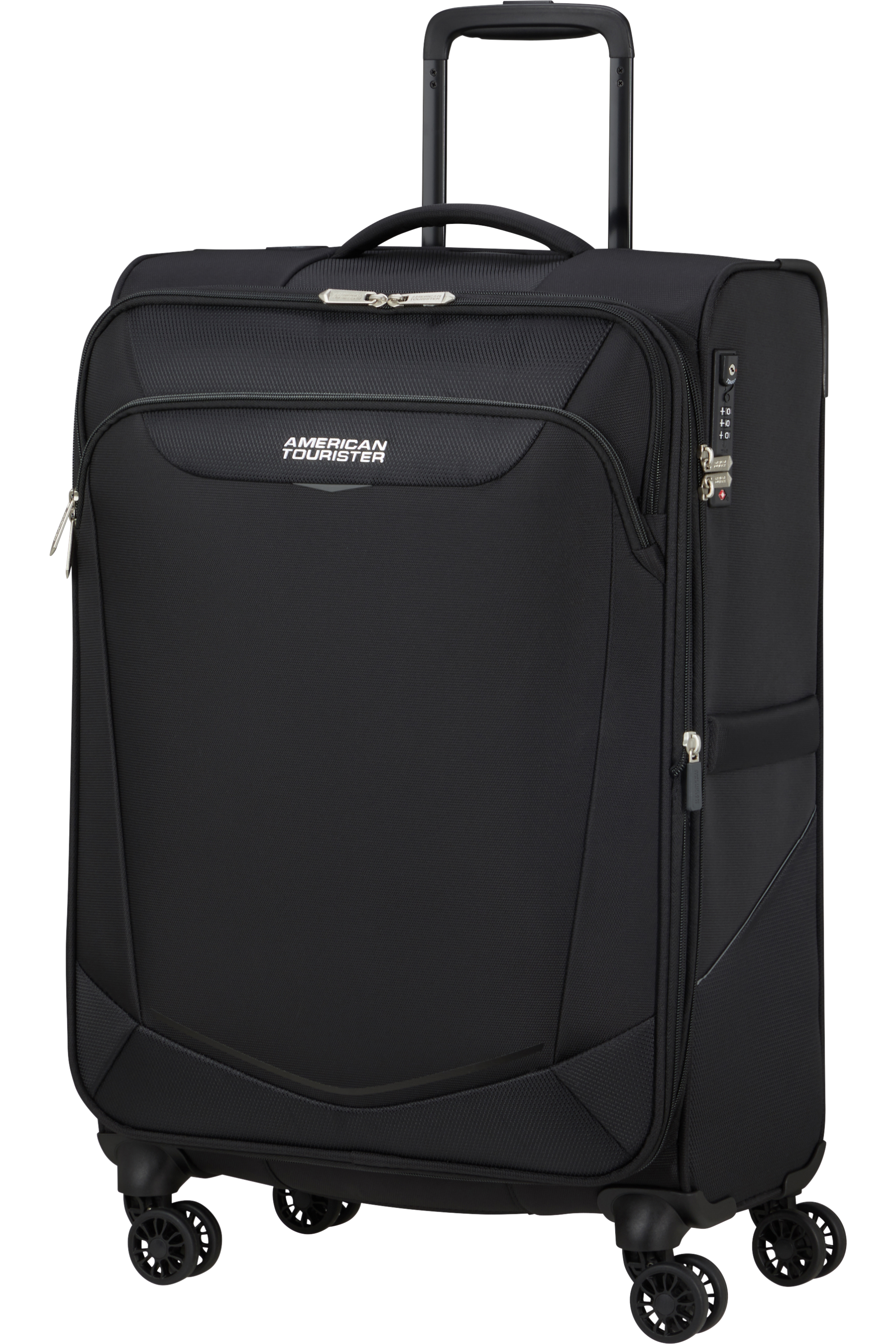 American Tourister SUMMERRIDE Trolley M, Schwarz – Produktansicht 2