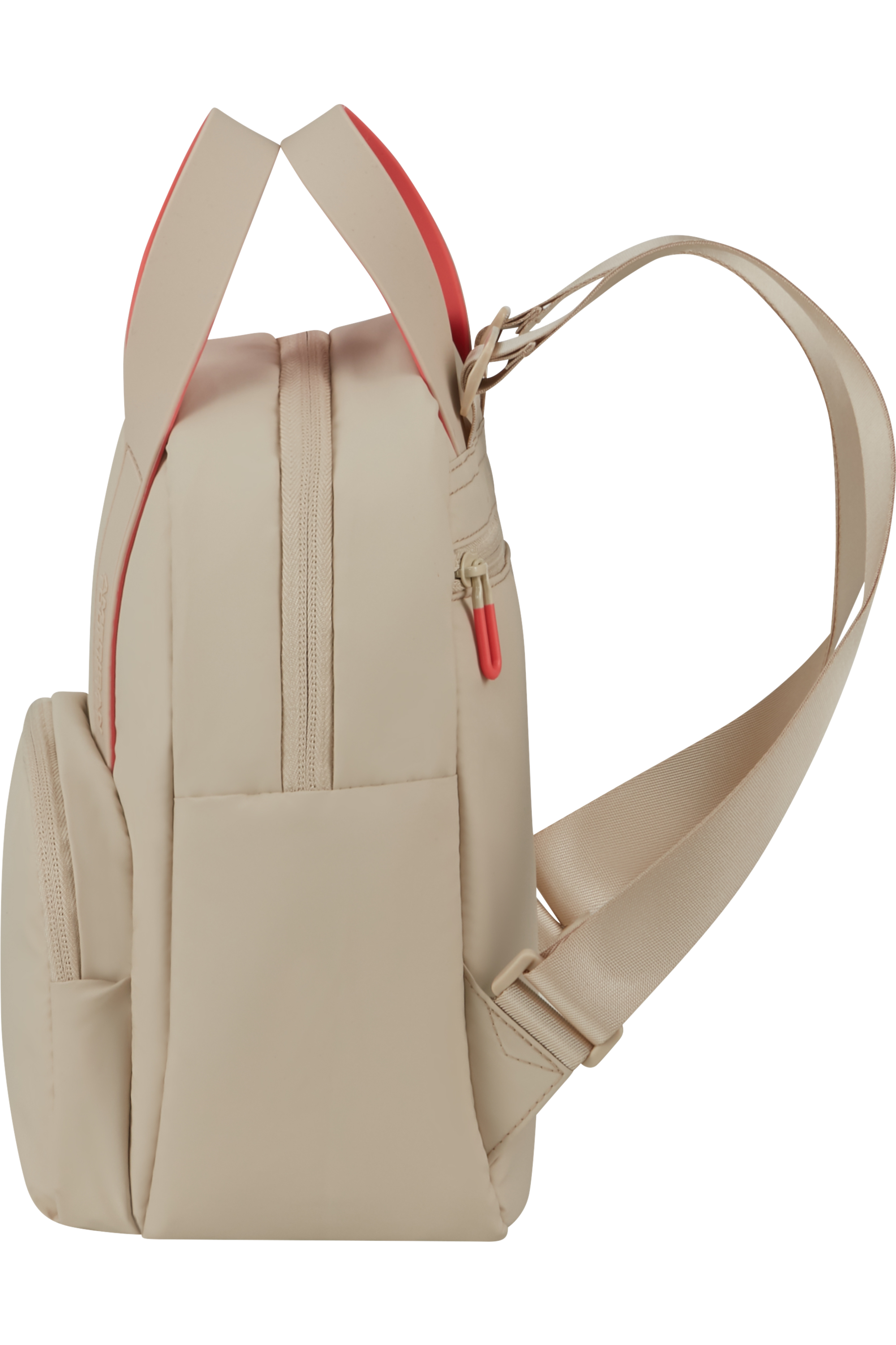 American Tourister PUFFYPOP Rucksack S, Beige – Produktansicht 4