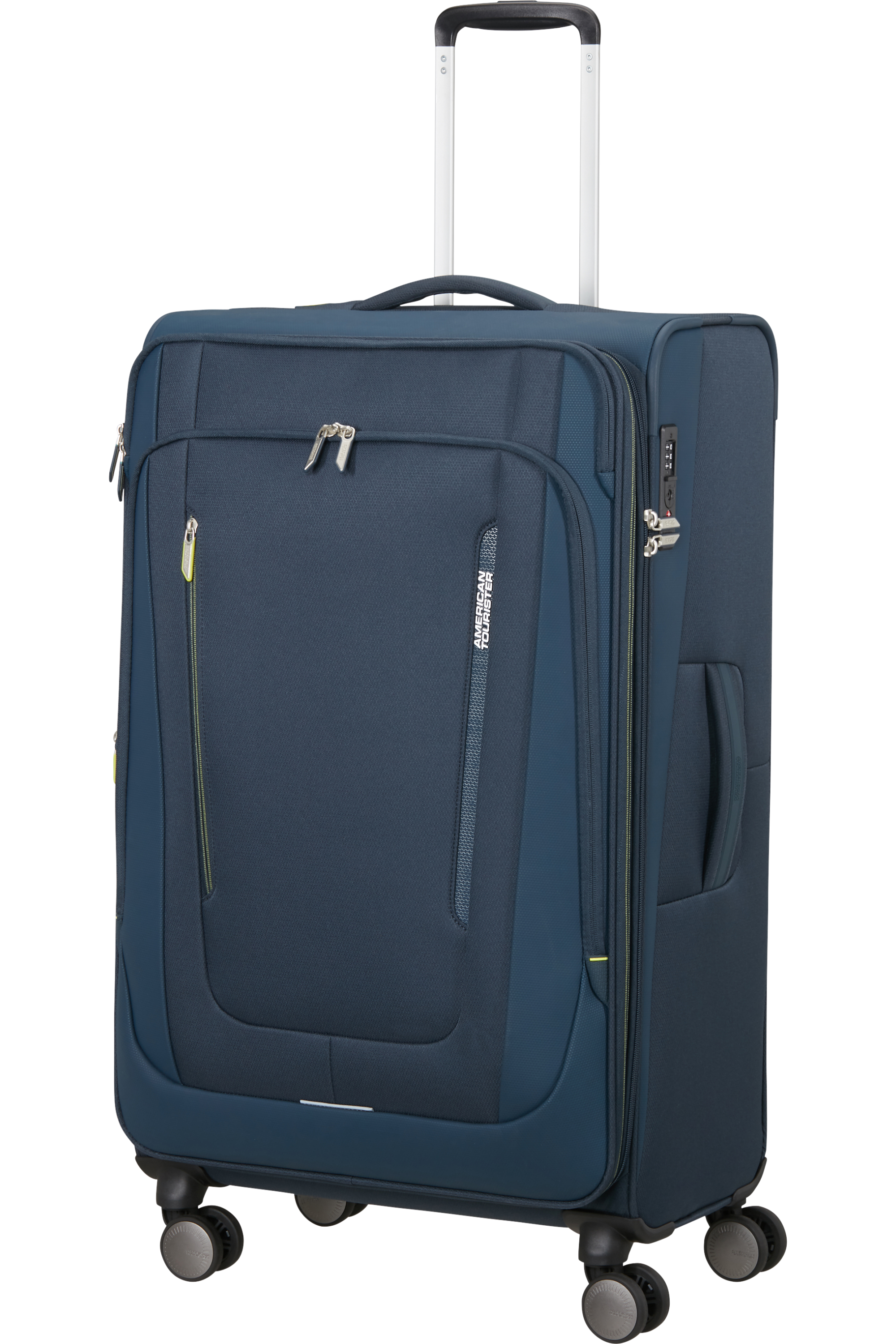 American Tourister WANDERLITE Trolley L, Dark Navy – Produktansicht 6