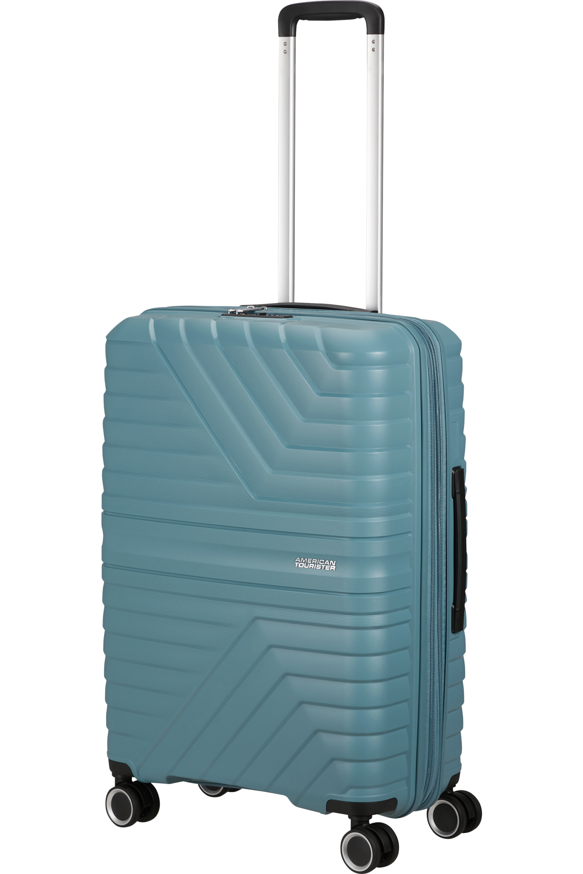 American Tourister FLYTWIST Trolley M, Storm Blue – Produktansicht 7