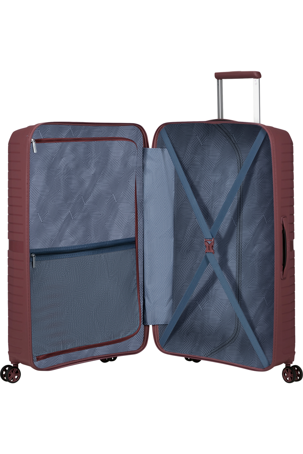 American Tourister AIRCONIC 4w Trolley L, Galactic Mauve – Produktansicht 3
