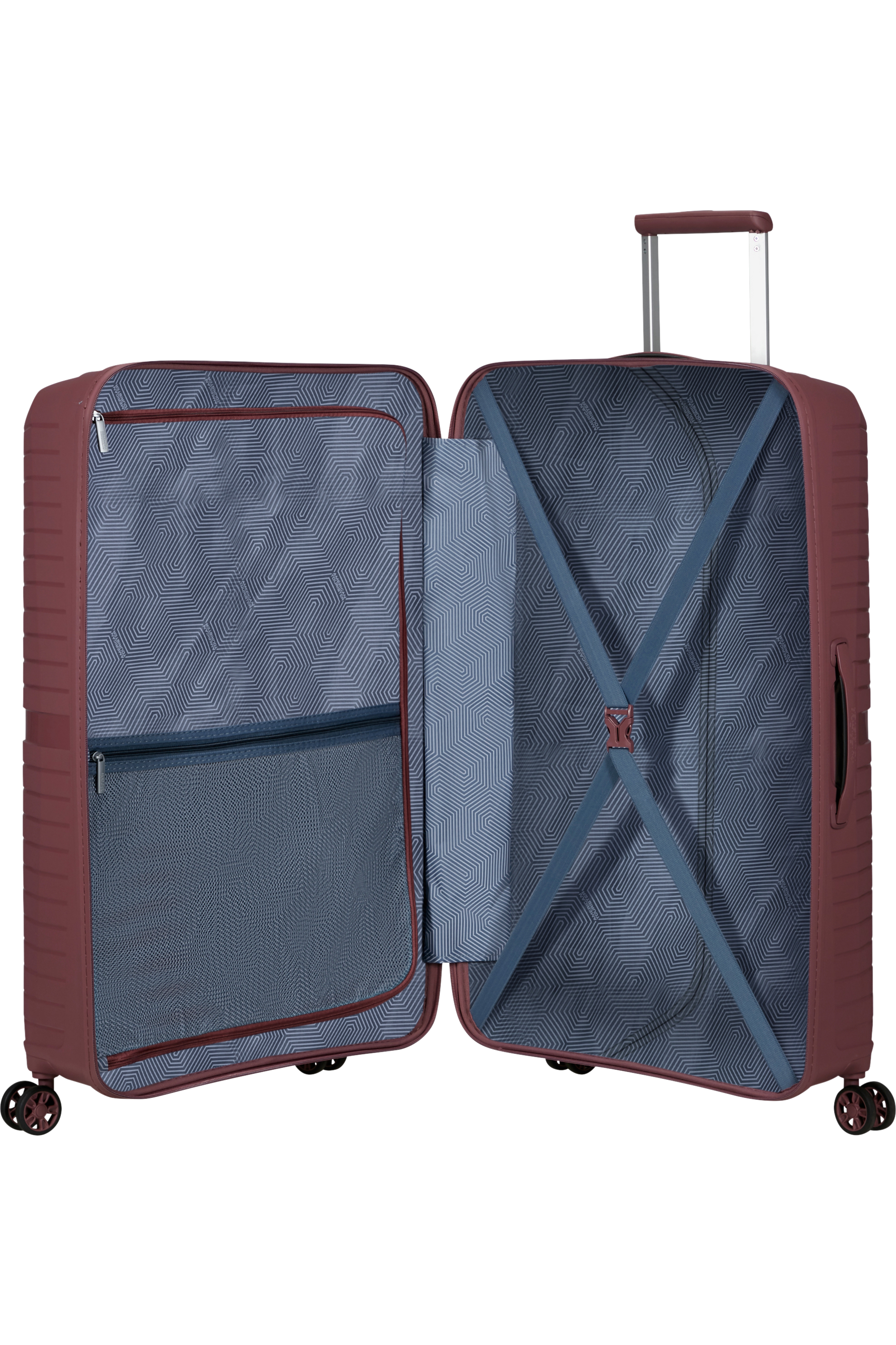American Tourister AIRCONIC 4w Trolley L, Galactic Mauve – Produktansicht 3