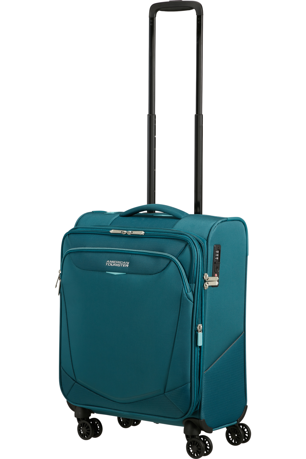 American Tourister SUMMERRIDE Trolley S, Totally Teal – Produktansicht 6