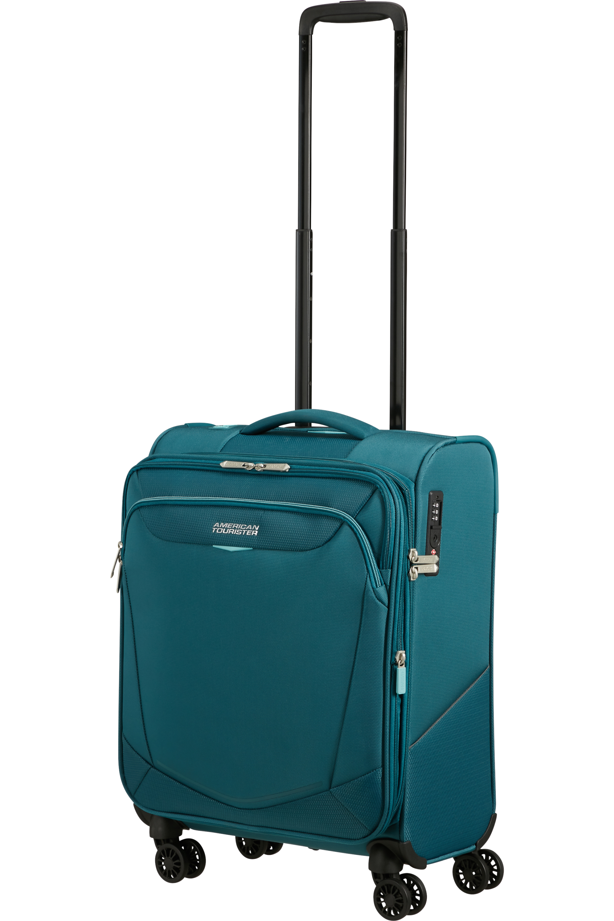 American Tourister SUMMERRIDE Trolley S, Totally Teal – Produktansicht 6