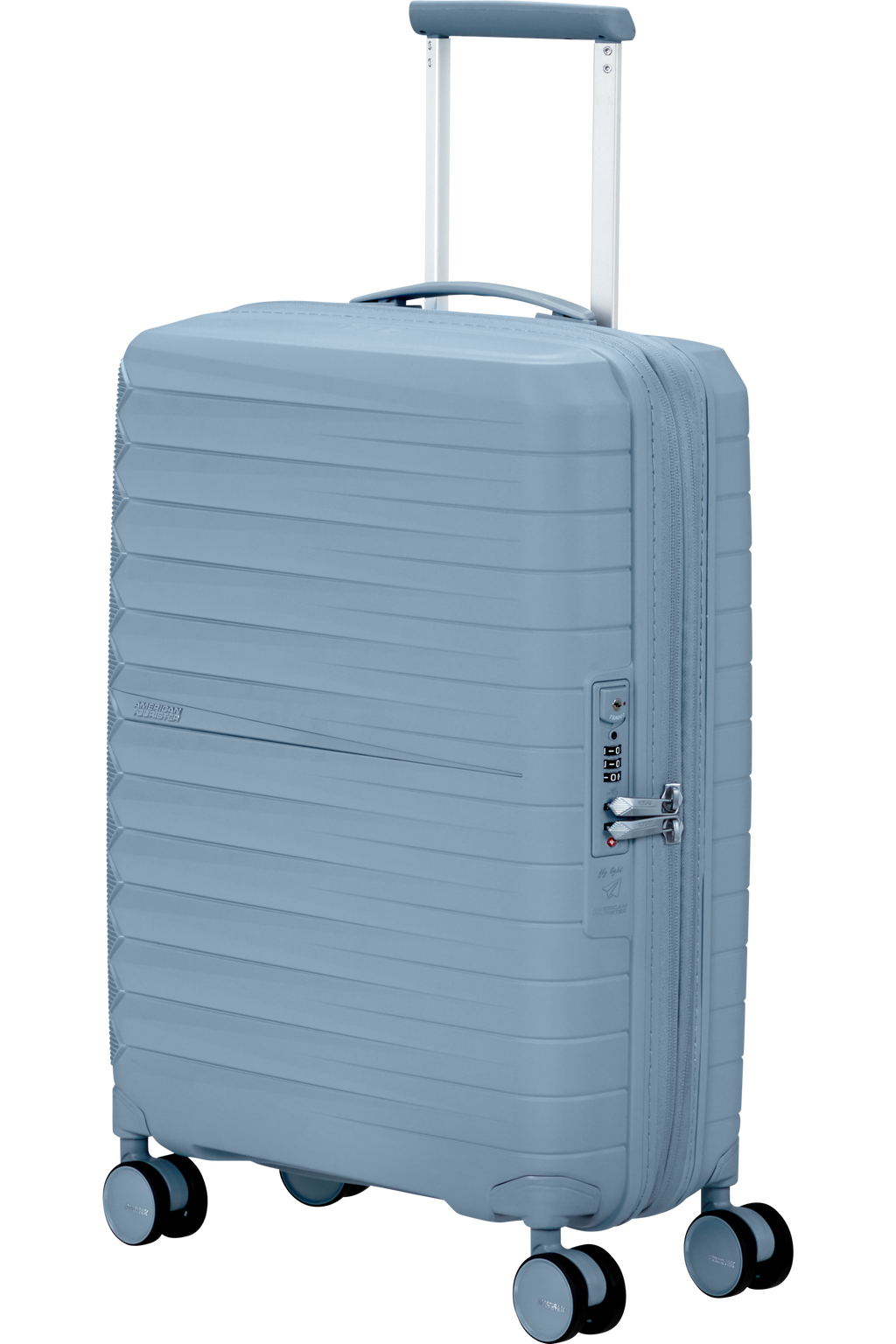 American Tourister FASTFORWARD Trolley S, Steel Blue – Produktansicht 2