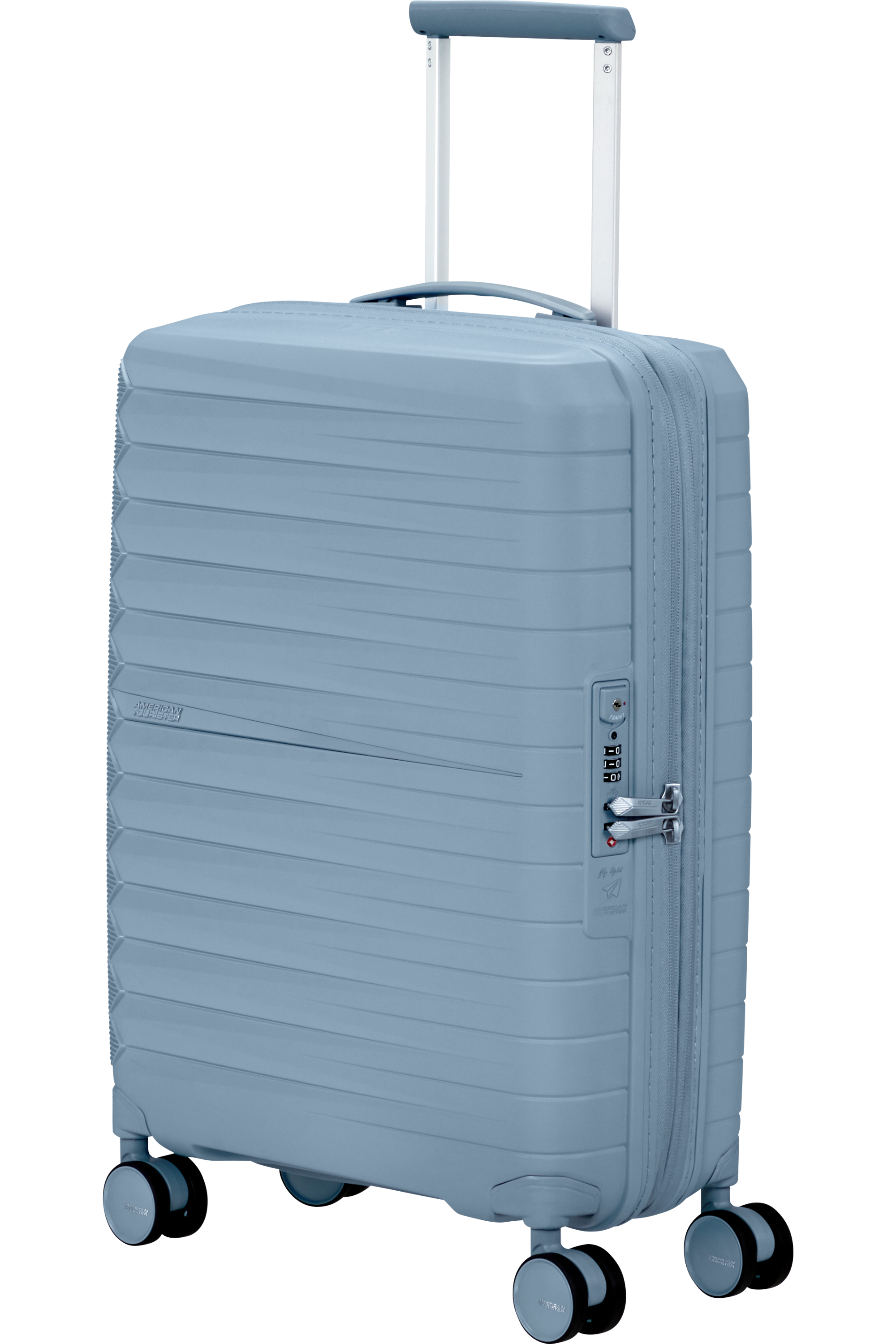 American Tourister FASTFORWARD Trolley S, Steel Blue – Produktansicht 2