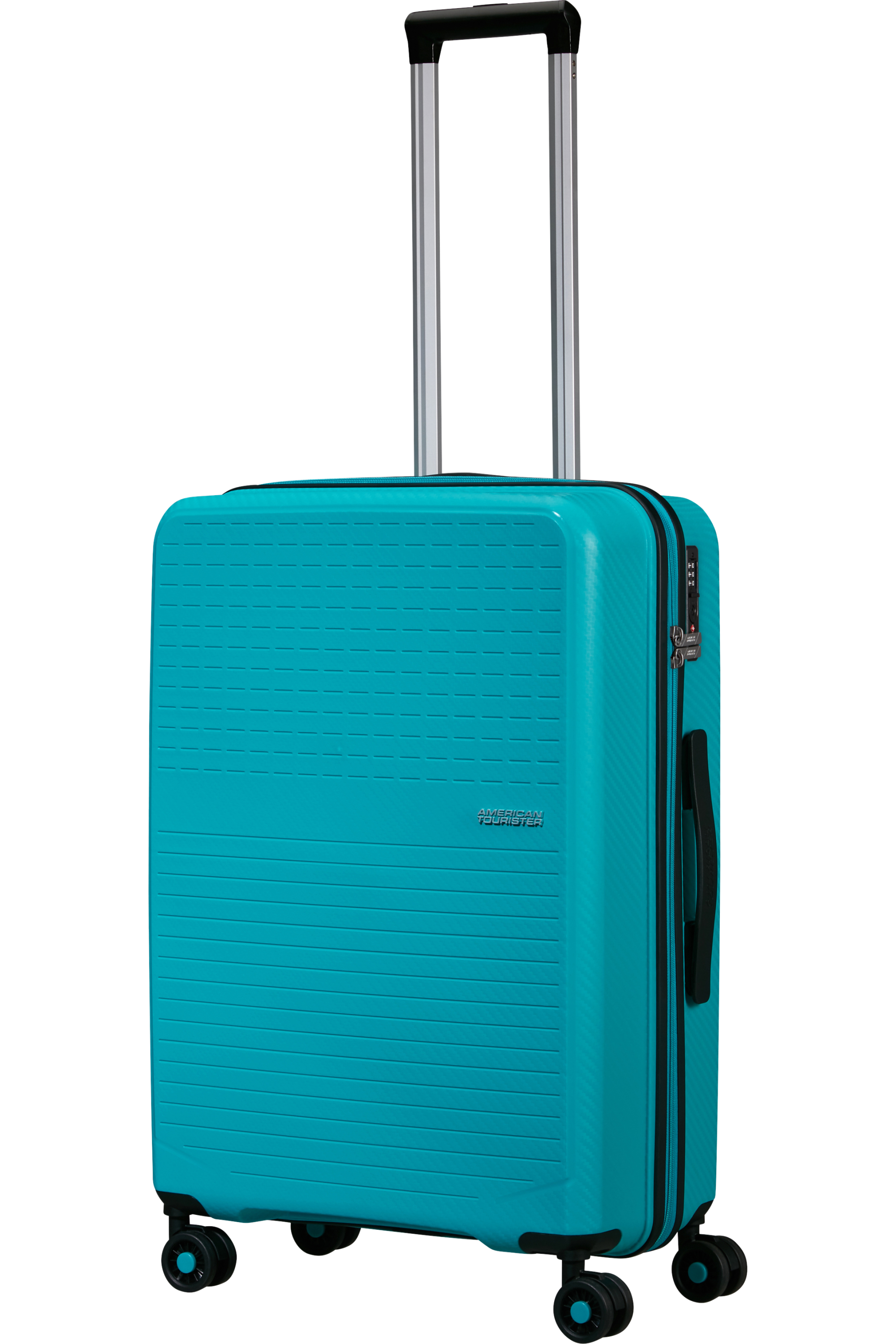 American Tourister SUMMER HIT Trolley M, Turquoise – Produktansicht 2
