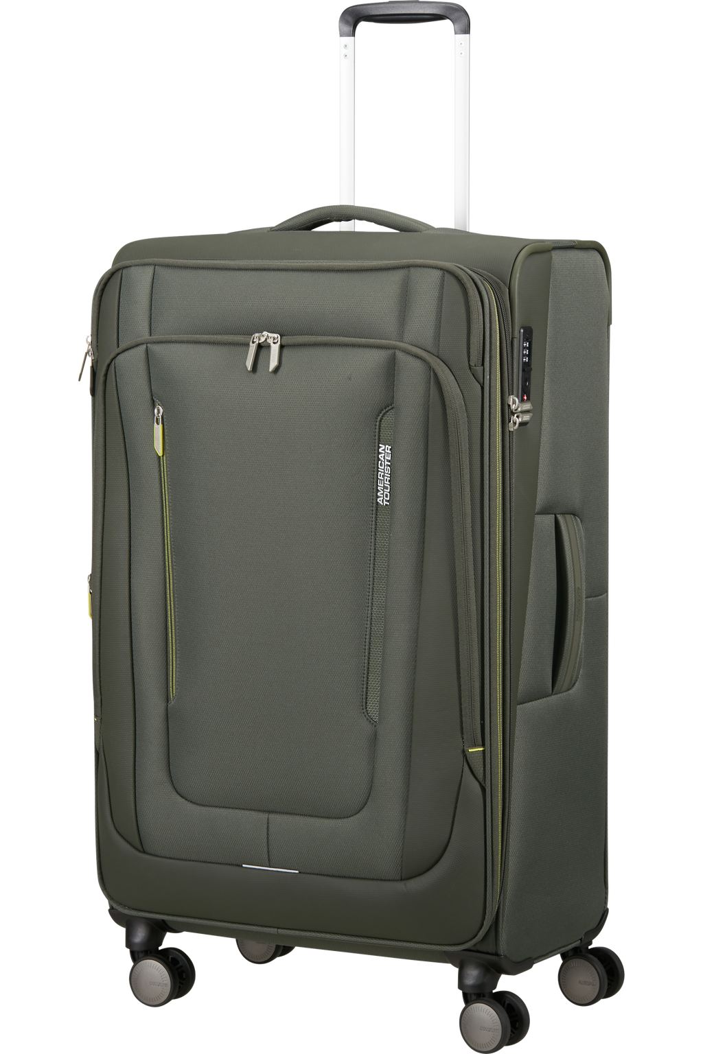 American Tourister WANDERLITE Trolley L, Dark Khaki – Produktansicht 6
