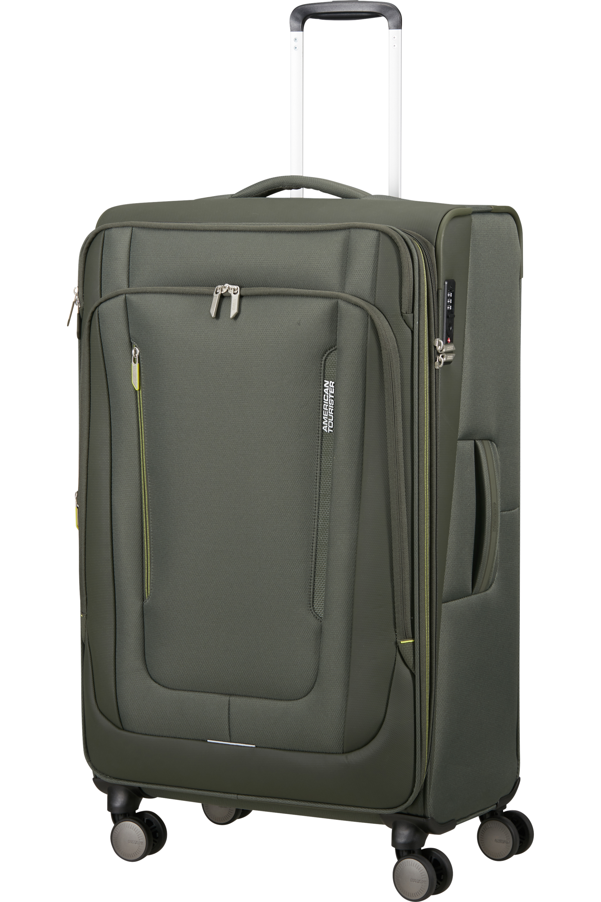 American Tourister WANDERLITE Trolley L, Dark Khaki – Produktansicht 6