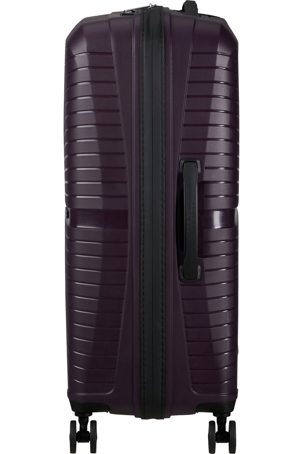 American Tourister AIRCONIC 4w Trolley M, Dark Plum – Produktansicht 4