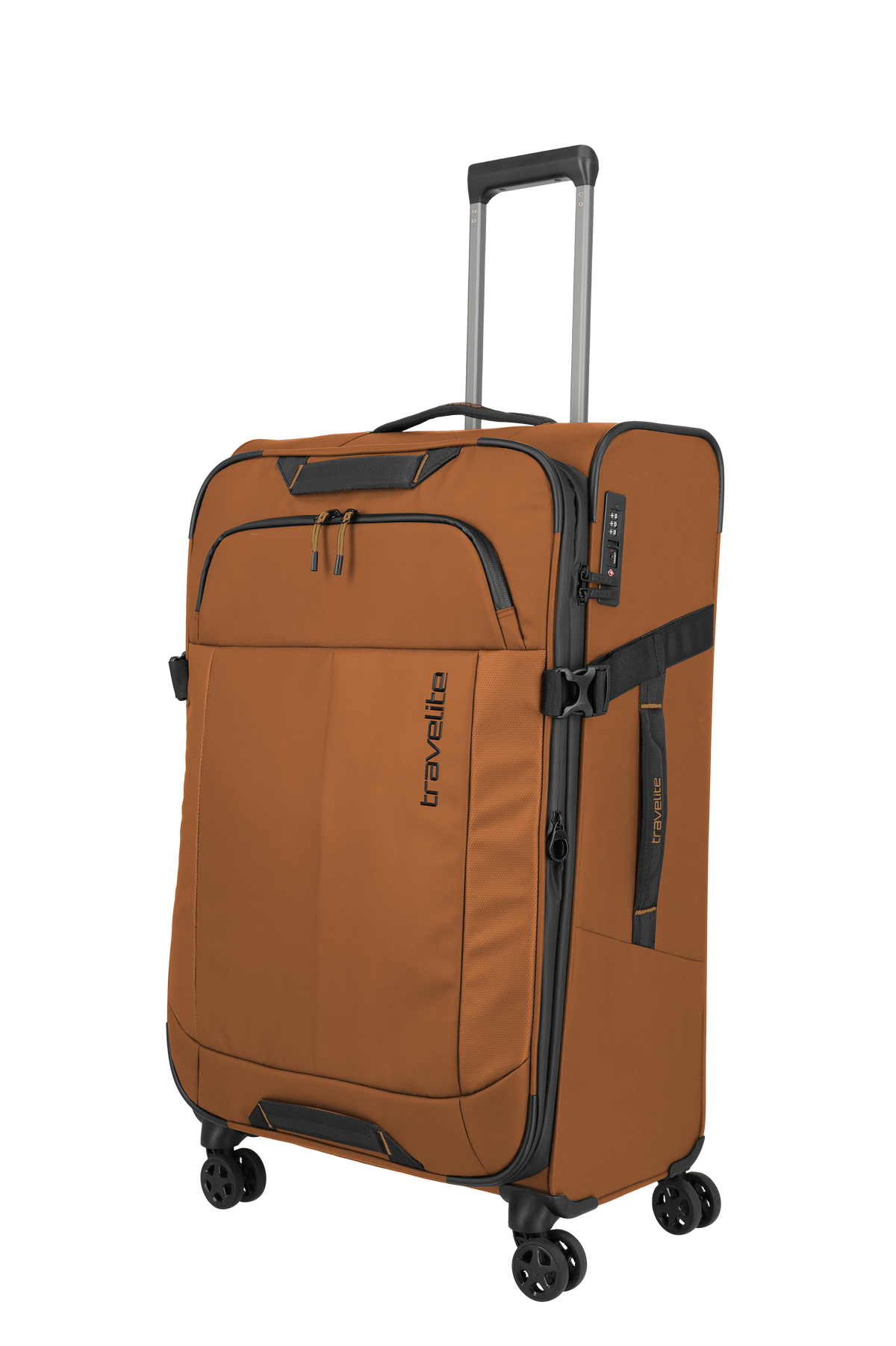 Travelite BRIIZE Trolley L, erweiterbar, Curry – Ansicht 2