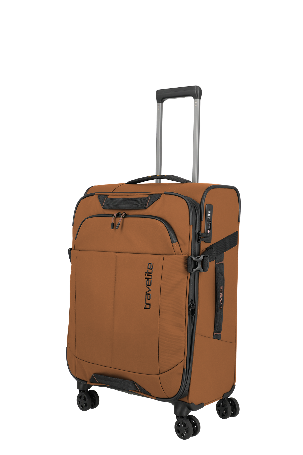 Travelite BRIIZE Trolley M, erweiterbar, Curry – Ansicht 2
