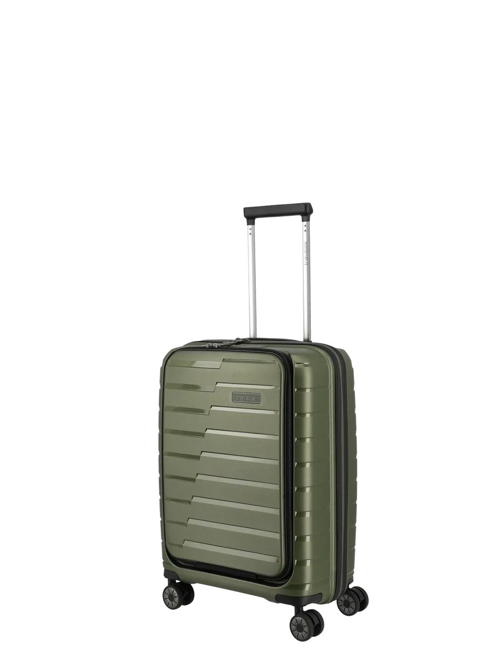 Travelite AIR BASE 4w Trolley S Vortasche, Olive – Produktansicht 11