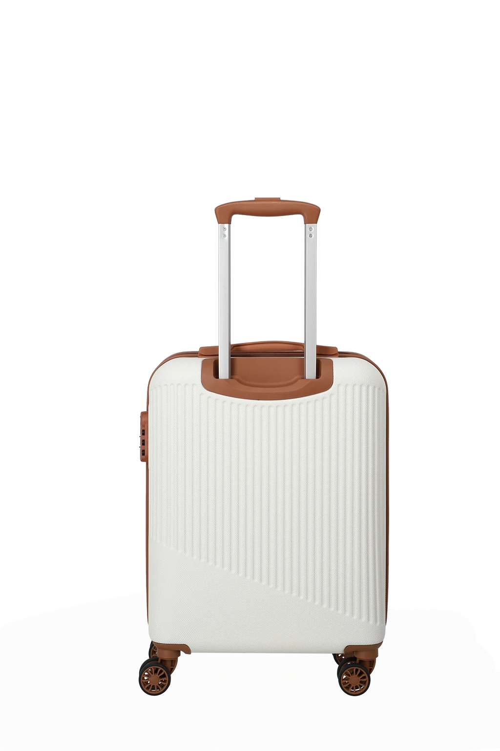Travelite BALI 3-tlg. Koffer-Set S/M/L, Weiss/Cognac – Produktansicht 5
