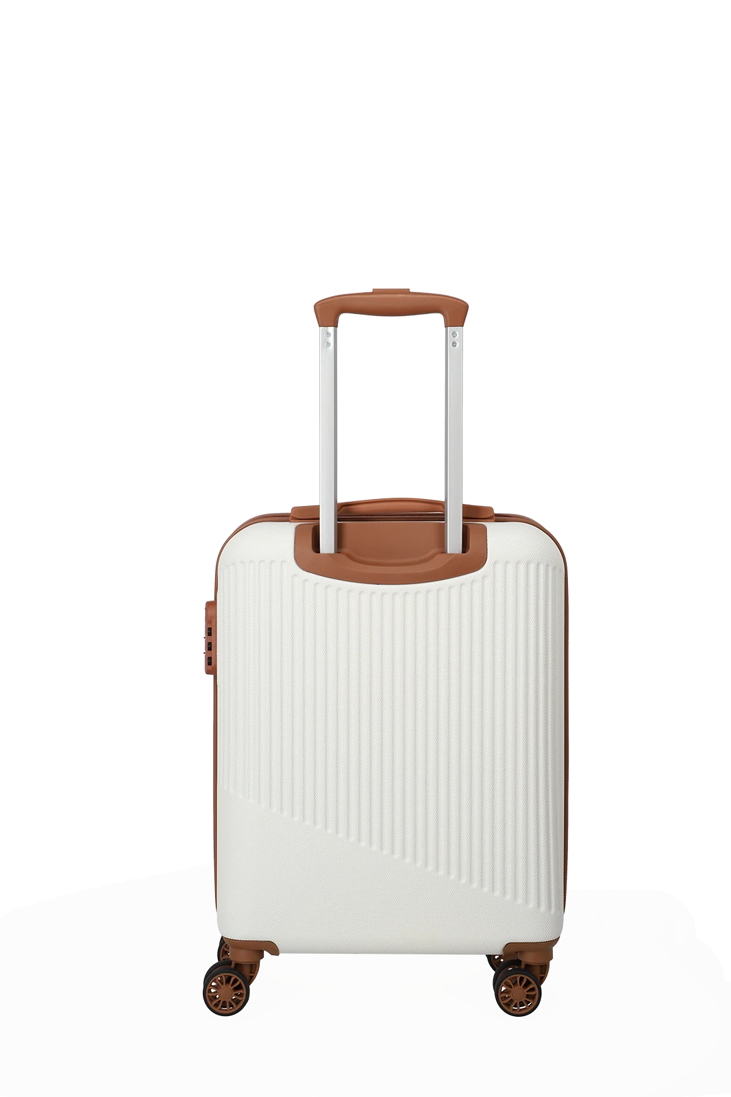 Travelite BALI 3-tlg. Koffer-Set S/M/L, Weiss/Cognac – Produktansicht 5