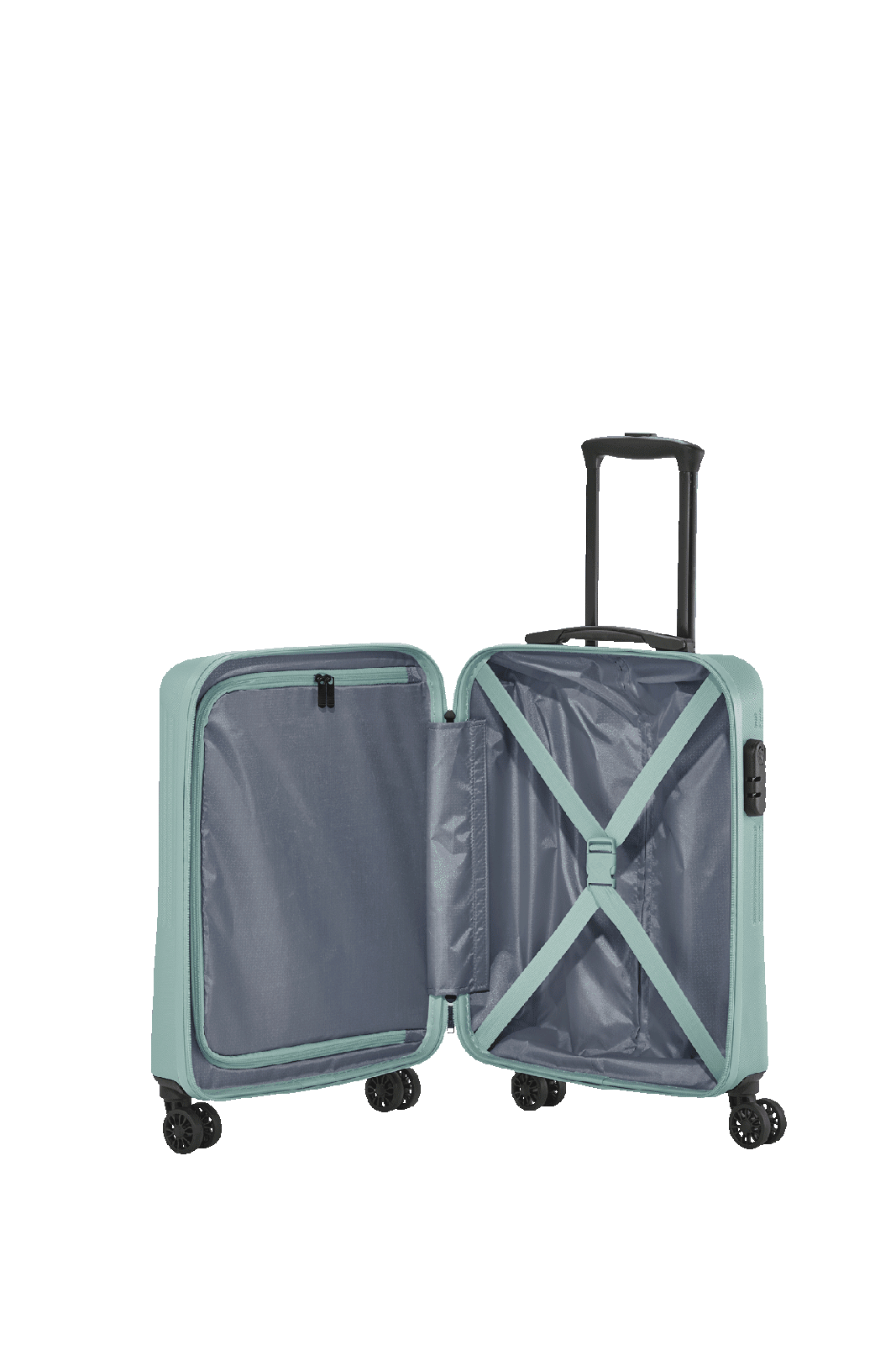 Travelite BALI 4w Trolley S, Mint – Produktansicht 6