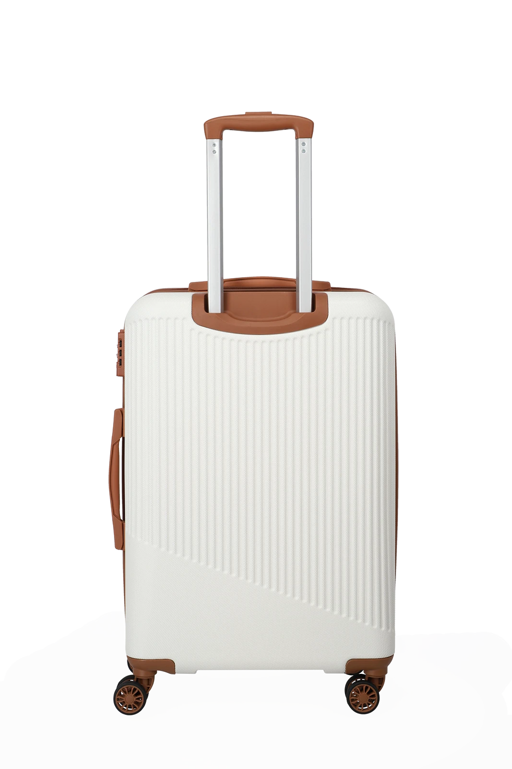 Travelite BALI 3-tlg. Koffer-Set S/M/L, Weiss/Cognac – Produktansicht 15