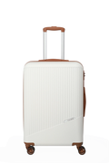 Travelite BALI 4w Trolley M, Weiss/Cognac