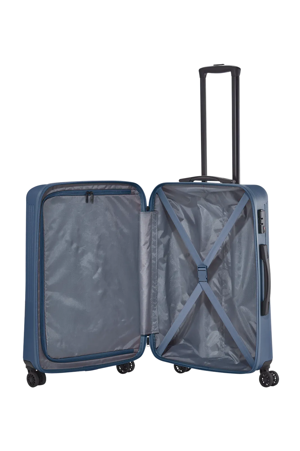 Travelite BALI 4w Trolley M, Blau – Produktansicht 6