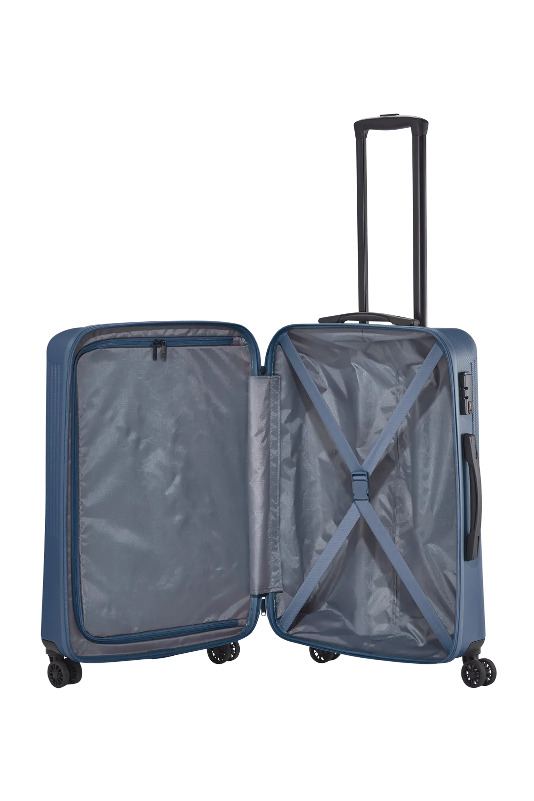 Travelite BALI 4w Trolley M, Blau – Produktansicht 6