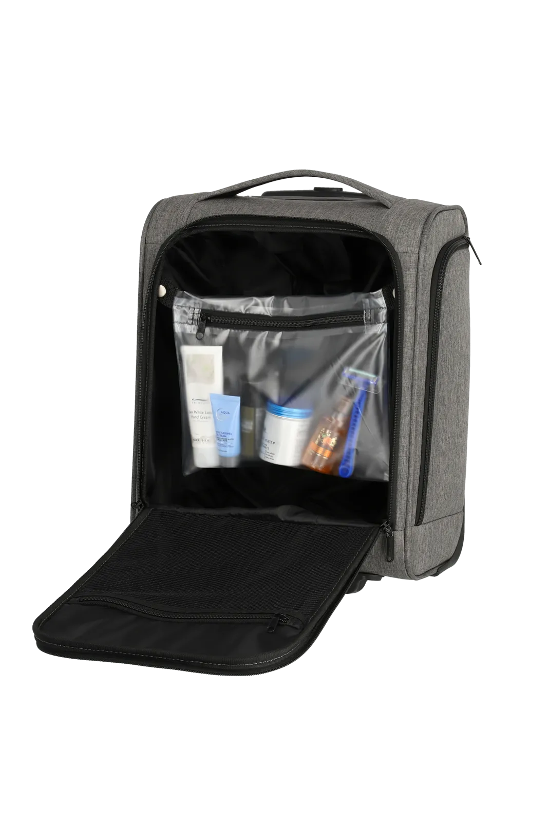 Travelite CABIN 2w Underseater S, Grau Melange – Produktansicht 7