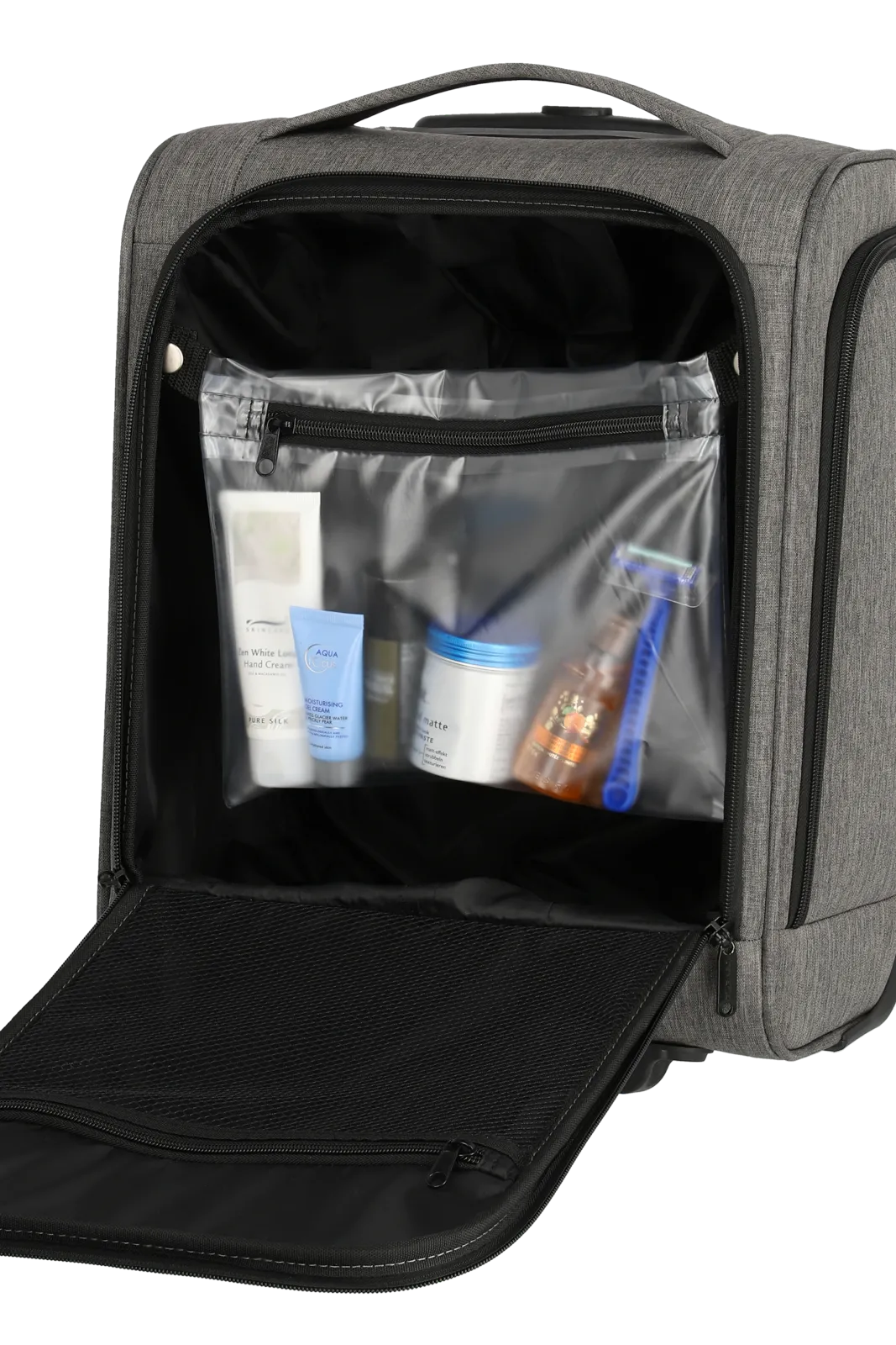 Travelite CABIN 2w Underseater S, Grau Melange – Produktansicht 8