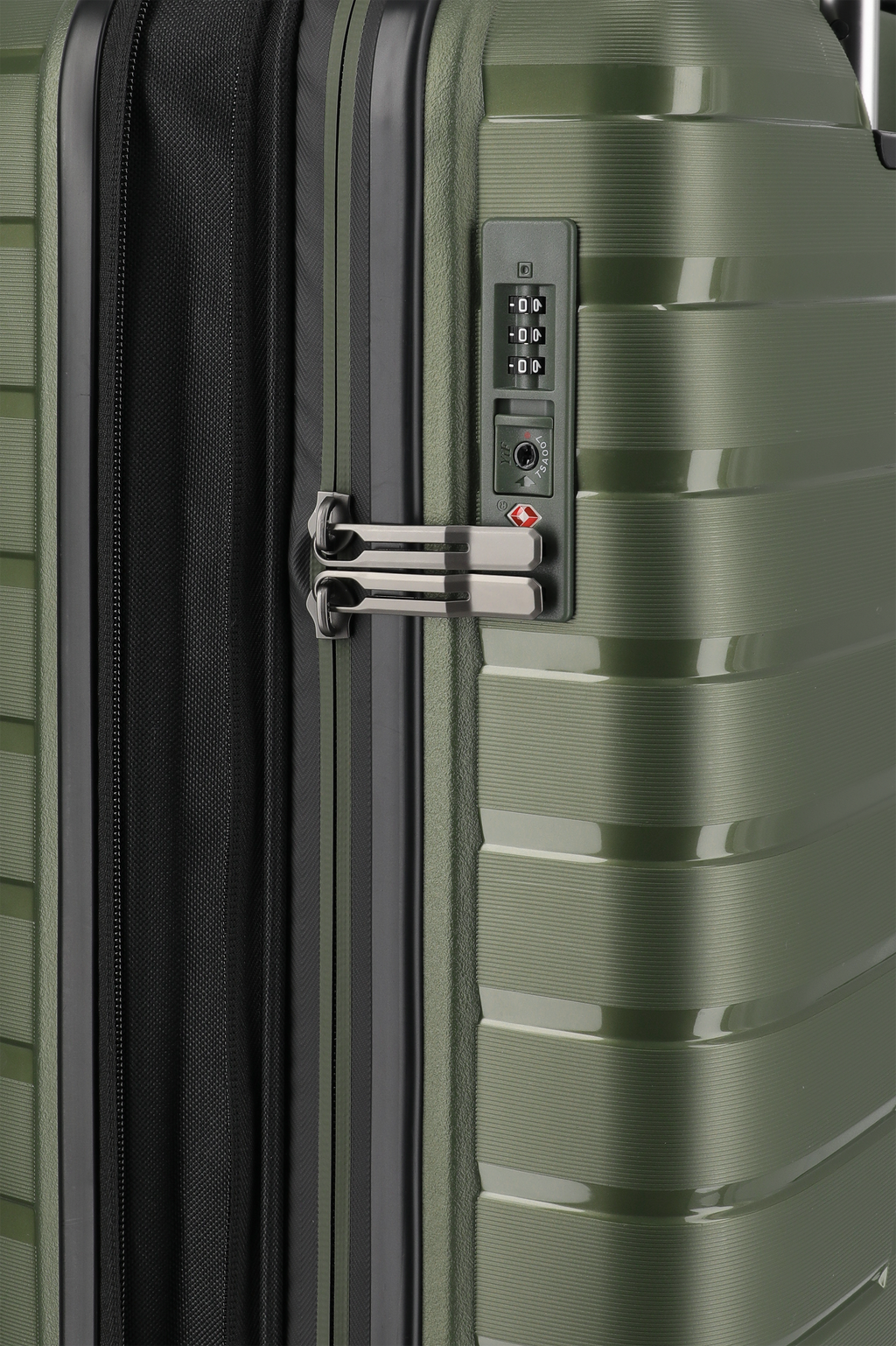 Travelite AIR BASE 4w Trolley S erw., Olive – Produktansicht 9
