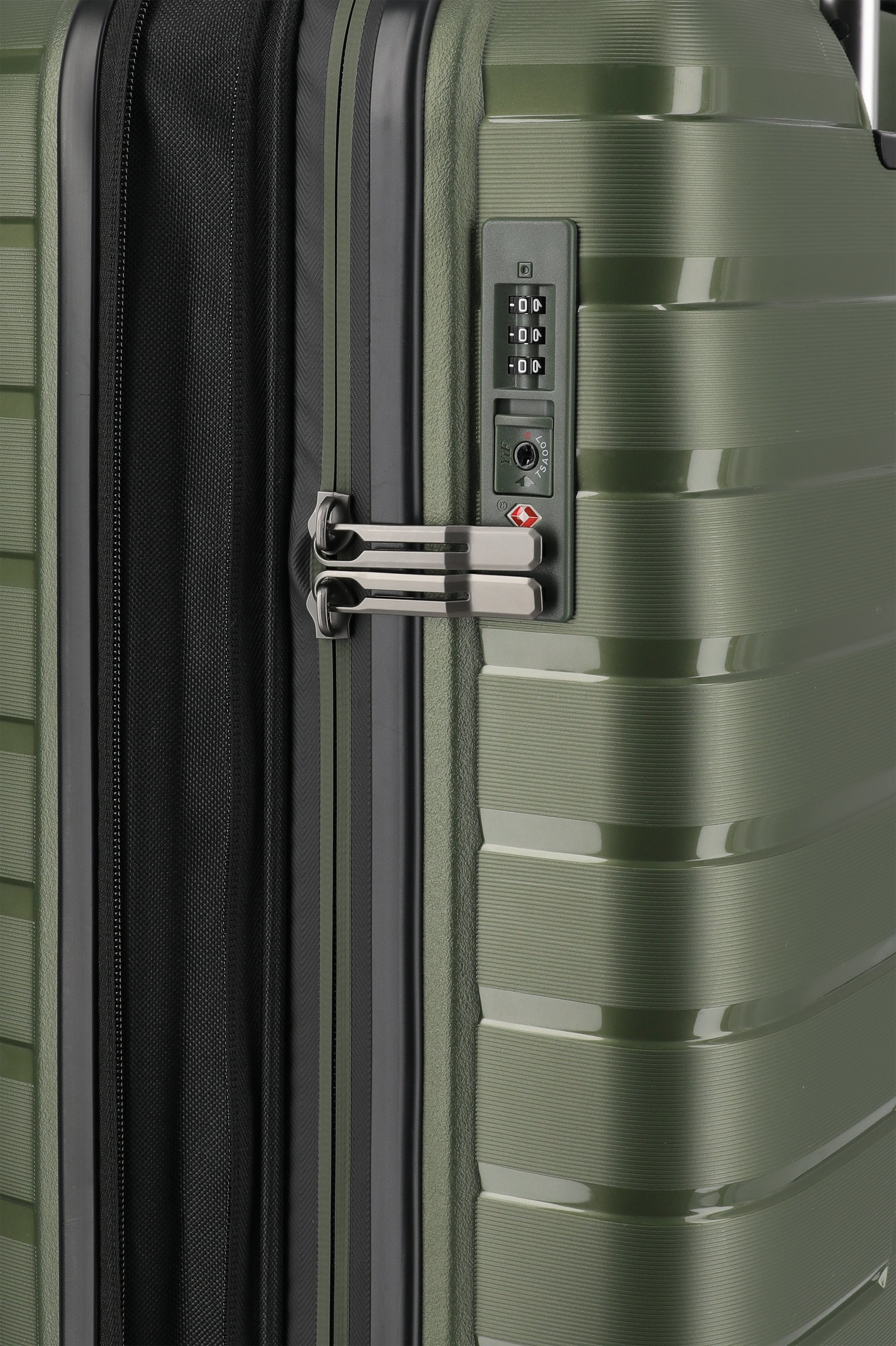 Travelite AIR BASE 4w Trolley S erw., Olive – Produktansicht 9