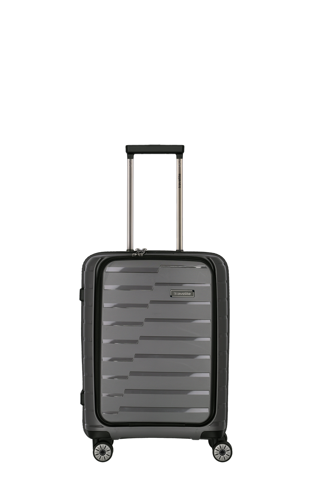 Travelite AIR BASE 4w Trolley S Vortasche, Anthrazit
