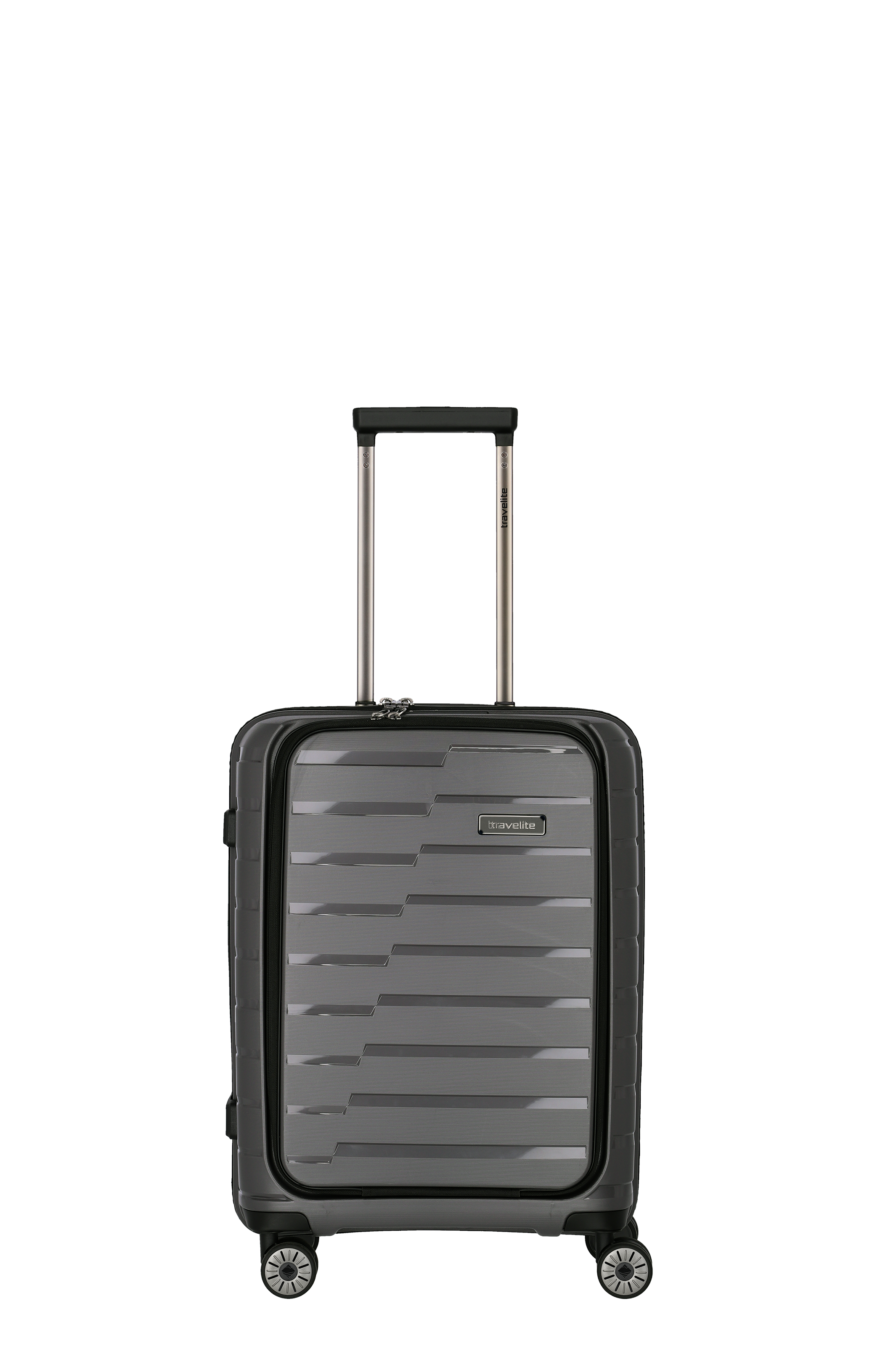 Travelite AIR BASE 4w Trolley S Vortasche, Anthrazit