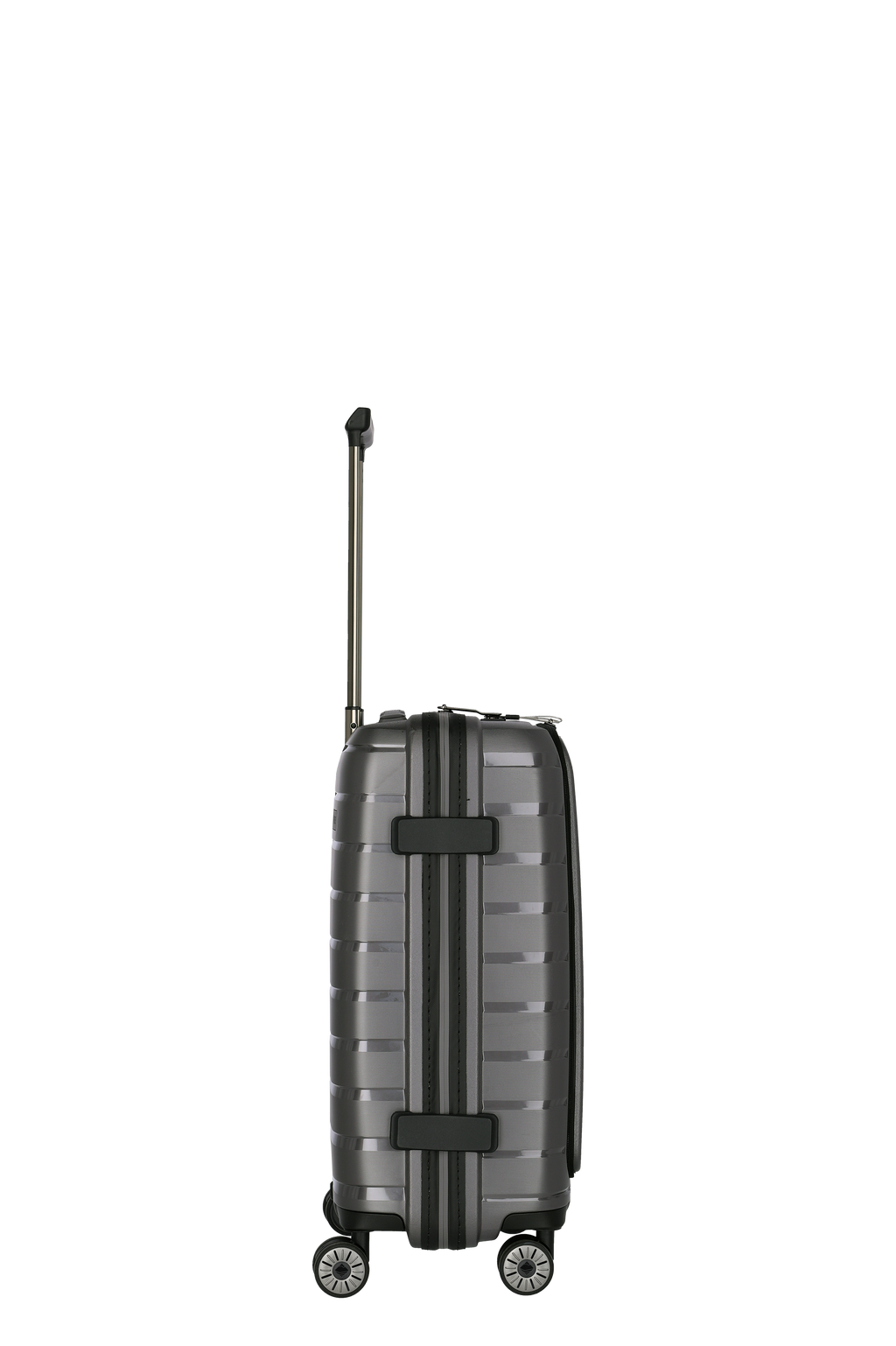 Travelite AIR BASE 4w Trolley S Vortasche, Anthrazit – Produktansicht 3
