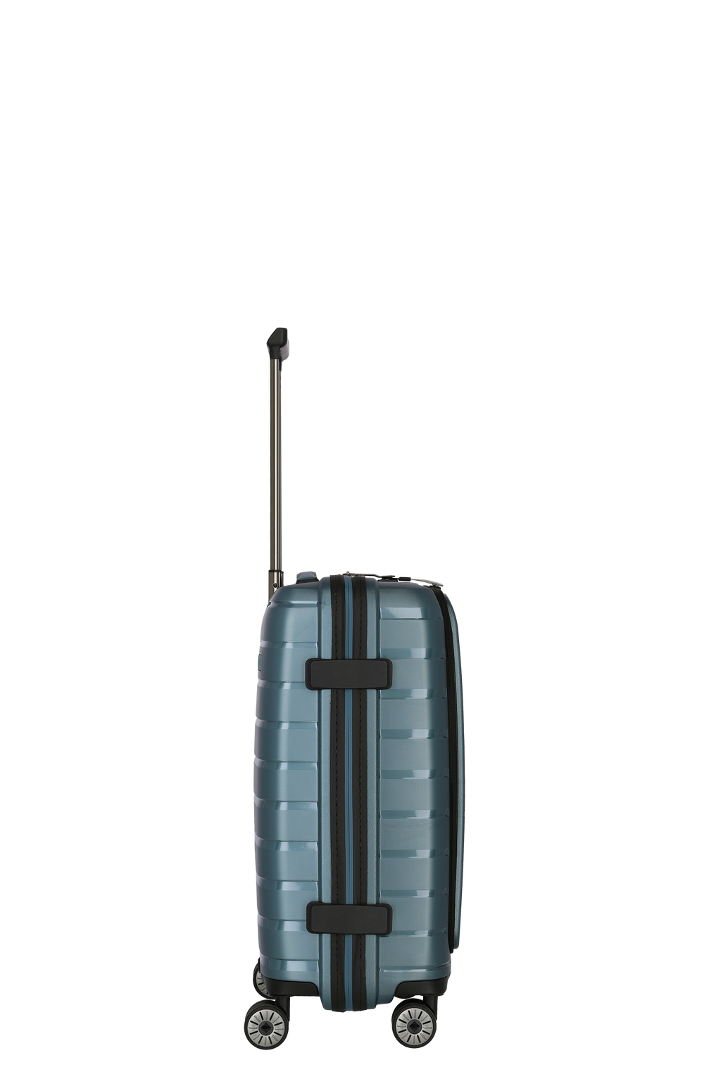 Travelite AIR BASE 4w Trolley S Vortasche, Eisblau – Produktansicht 3
