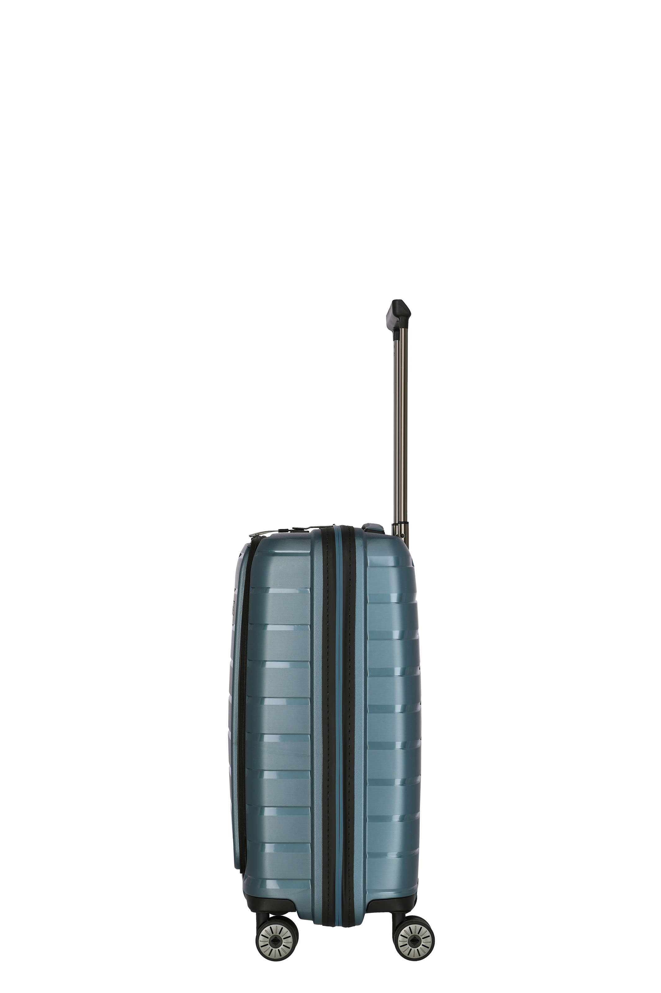 Travelite AIR BASE 4w Trolley S Vortasche, Eisblau – Produktansicht 4