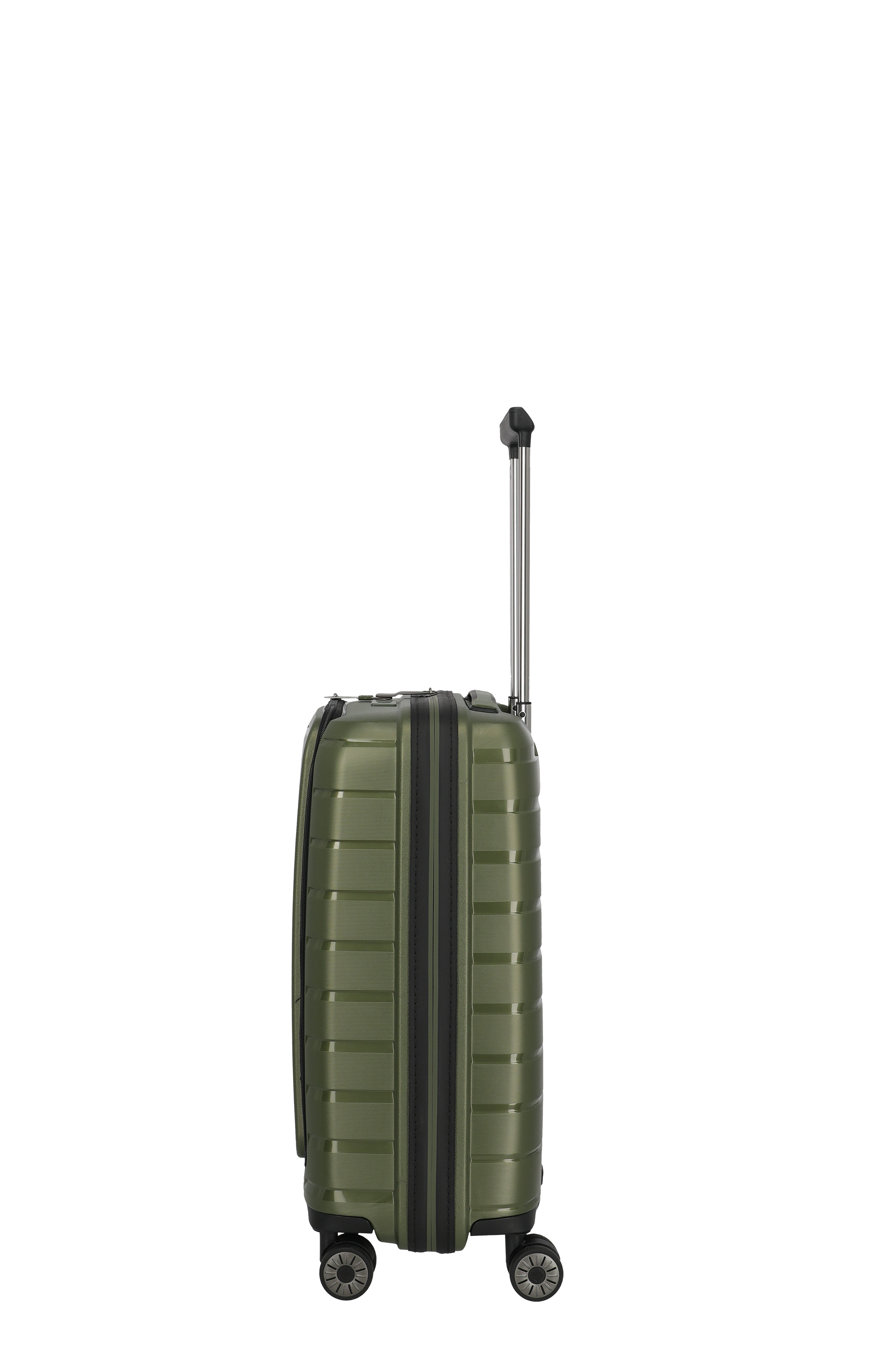 Travelite AIR BASE 4w Trolley S Vortasche, Olive – Produktansicht 4