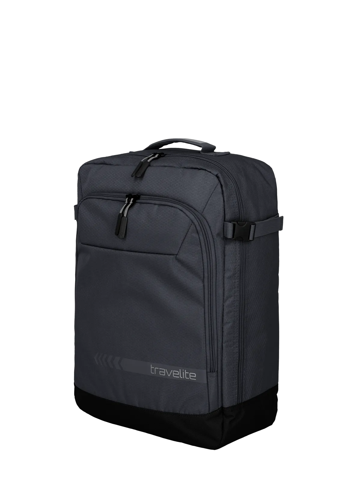 Travelite KICK OFF Multibag Rucksack, D'anthrazit – Produktansicht 2