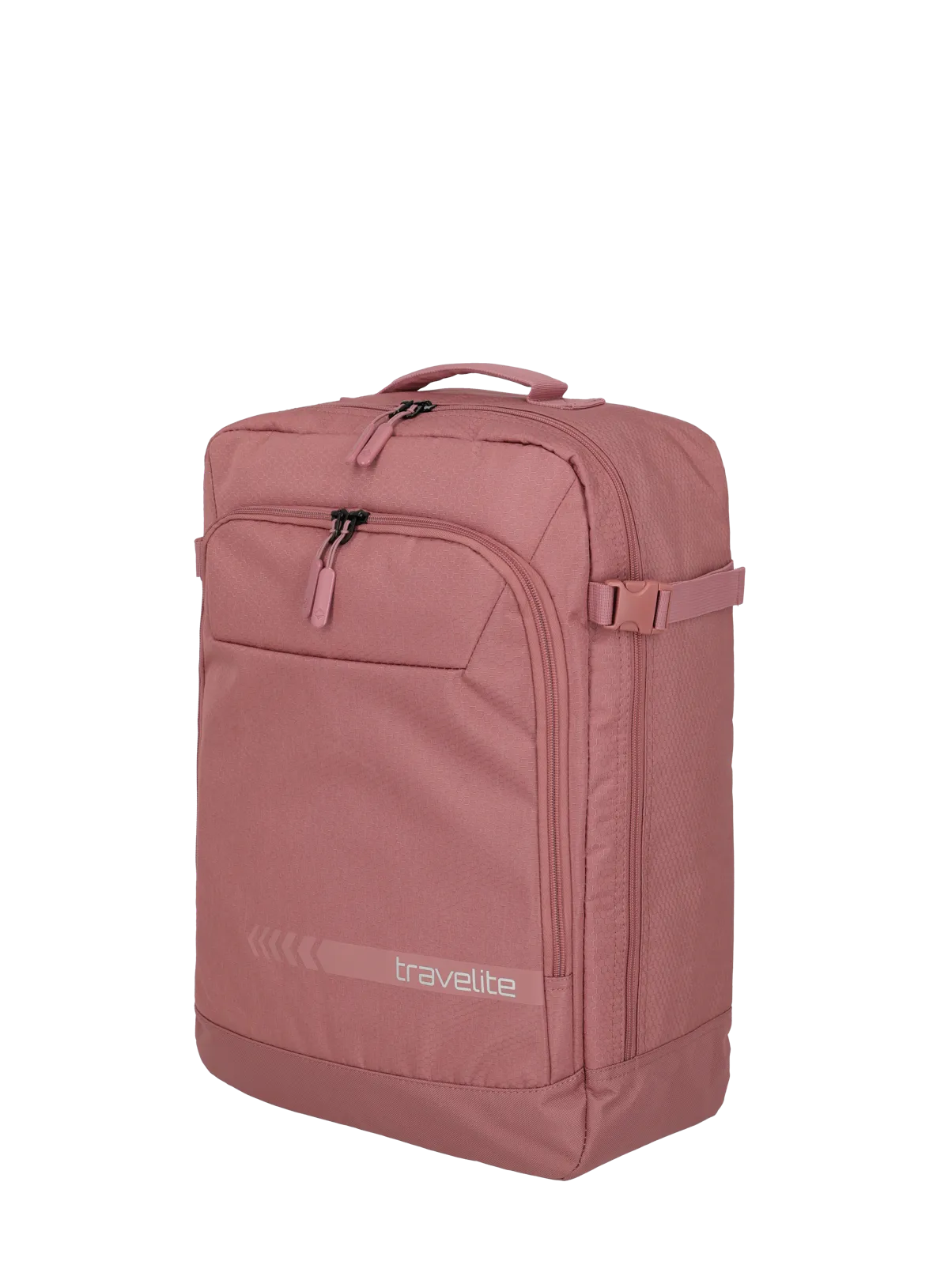 Travelite KICK OFF Multibag Rucksack, Rosé – Produktansicht 2