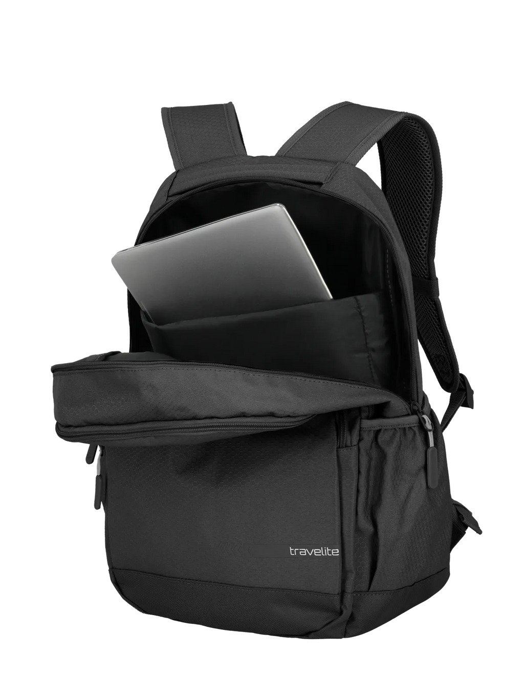 Travelite KICK OFF Rucksack L, Schwarz – Produktansicht 4