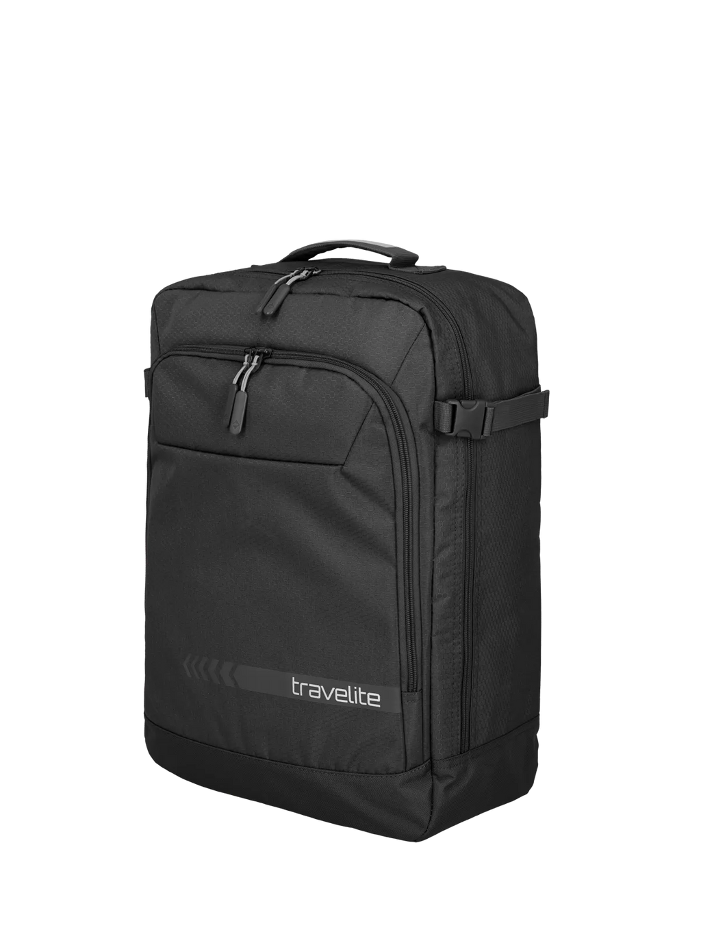Travelite KICK OFF Multibag Rucksack, Schwarz – Produktansicht 2