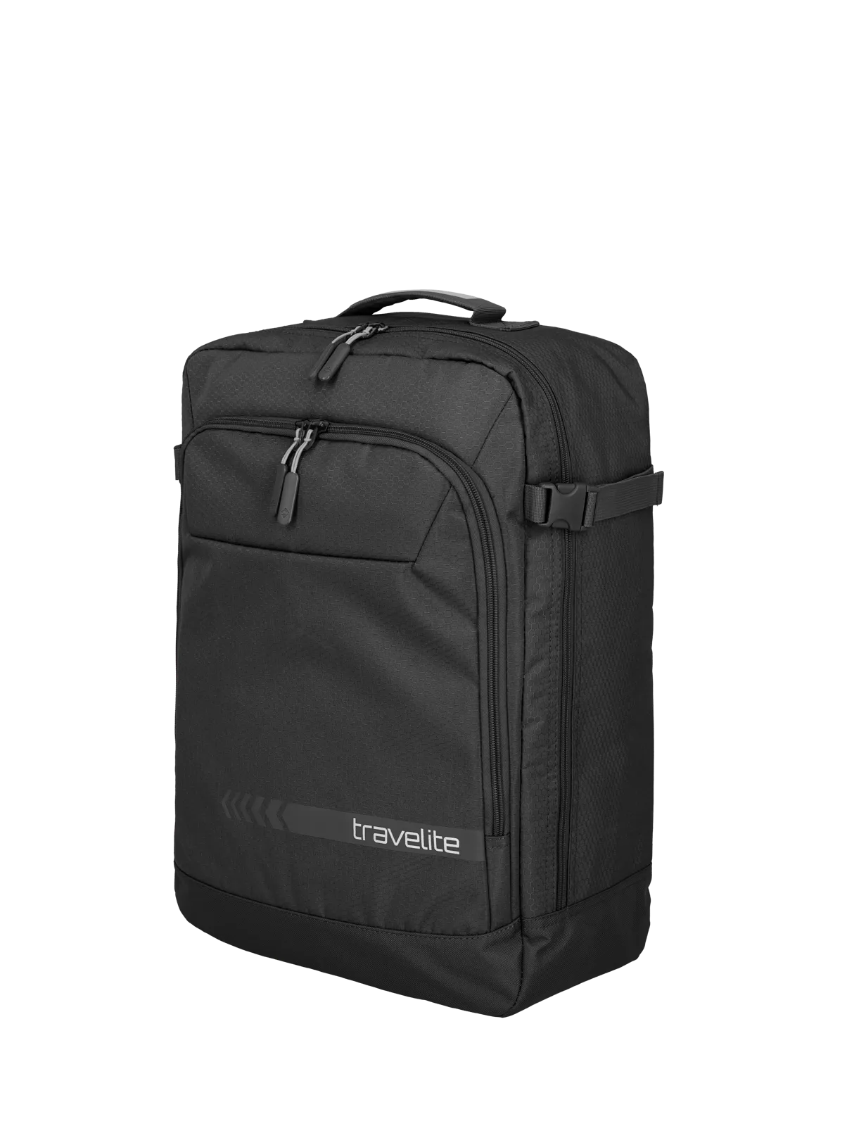 Travelite KICK OFF Multibag Rucksack, Schwarz – Produktansicht 2